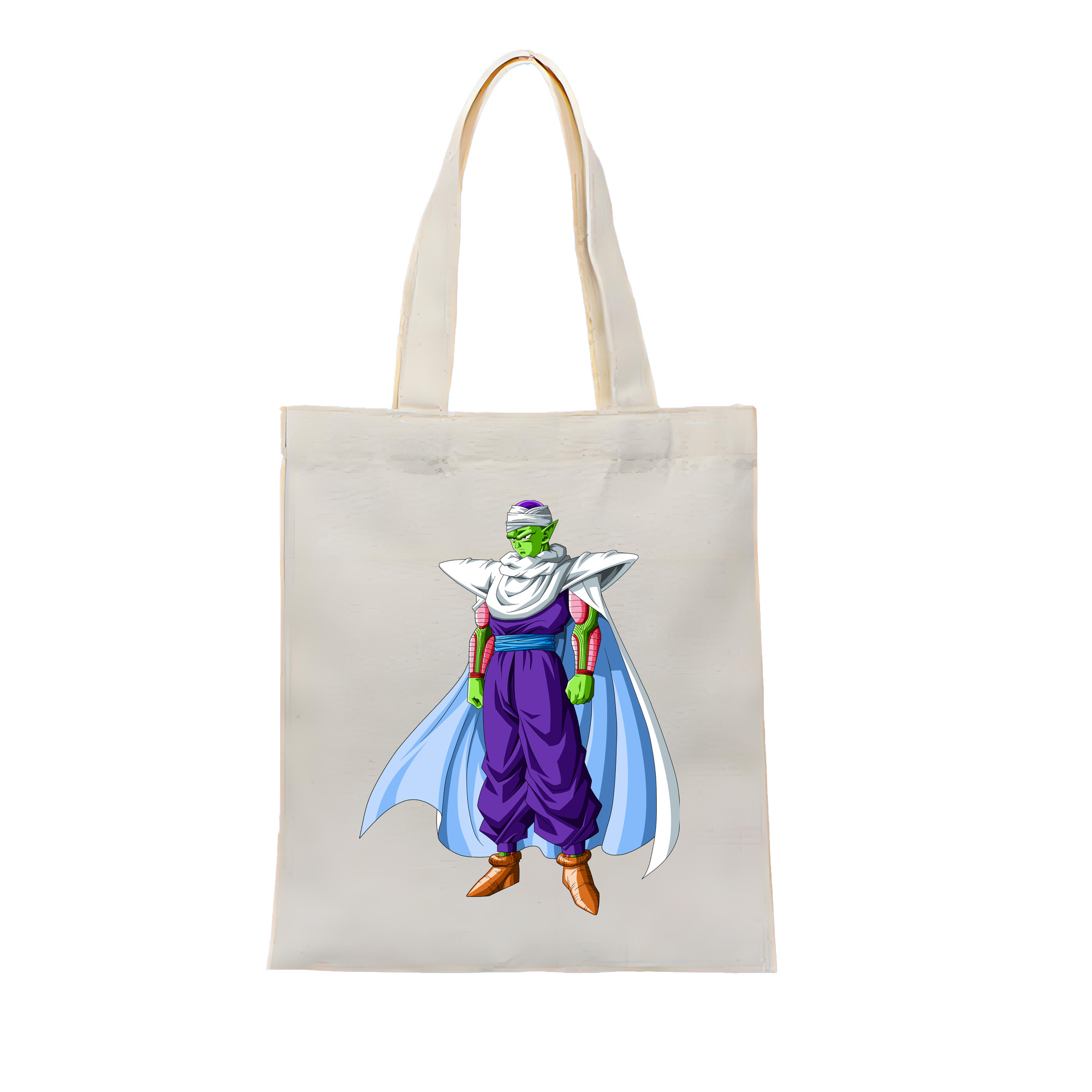 （画像用） ドラゴンボール ピッコロ DRAGON BALL Piccolo 縦型キャンバス生地手提げバッグ　トートバッグ