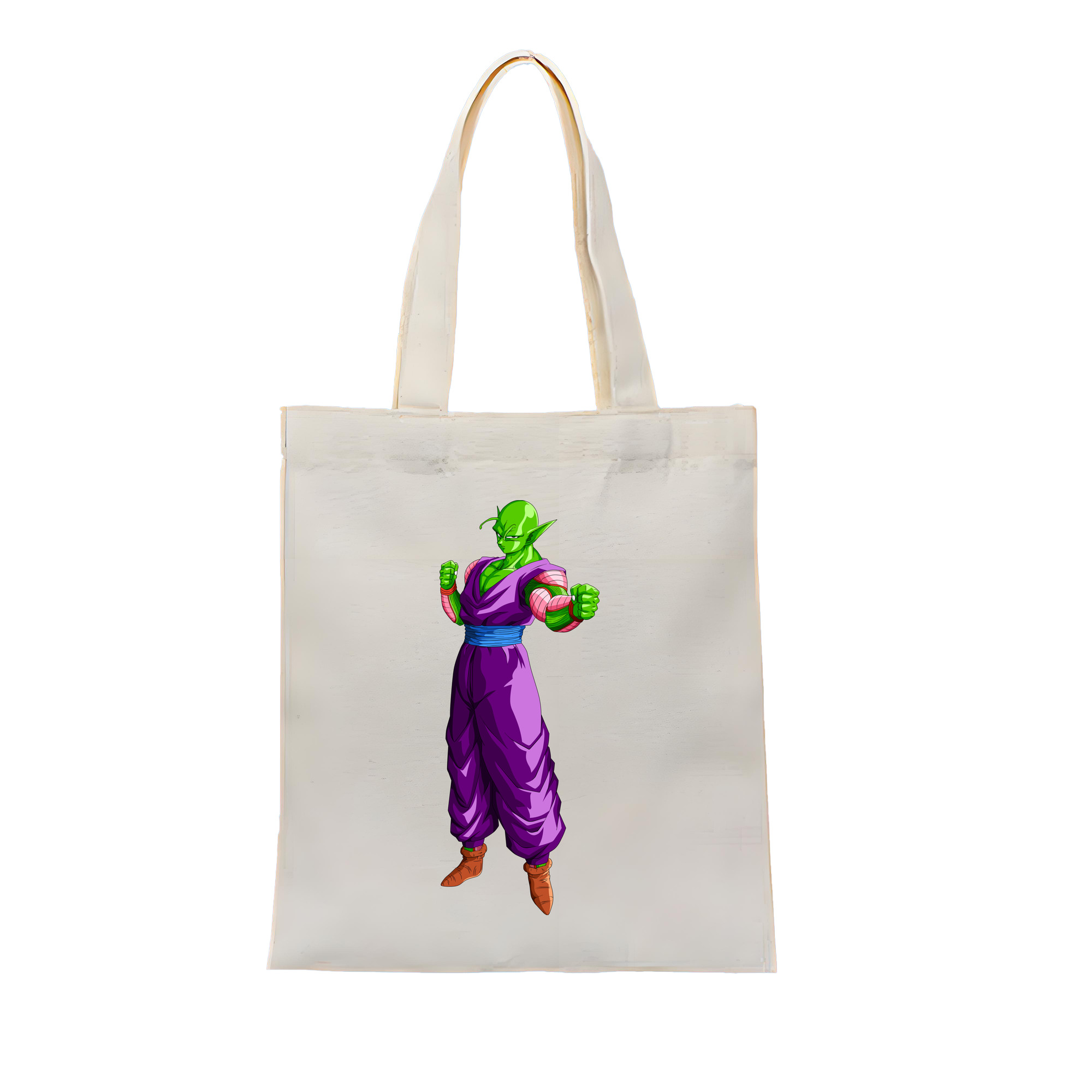 （画像用） ドラゴンボール ピッコロ DRAGON BALL Piccolo 縦型キャンバス生地手提げバッグ　トートバッグ