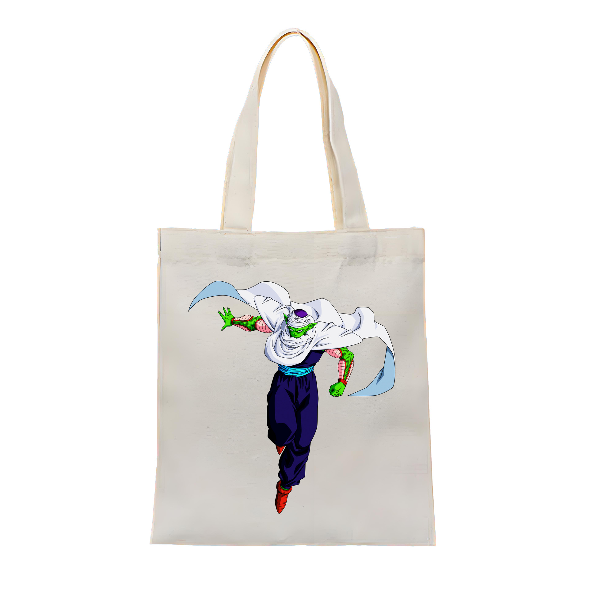 （画像用） ドラゴンボール ピッコロ DRAGON BALL Piccolo 縦型キャンバス生地手提げバッグ　トートバッグ