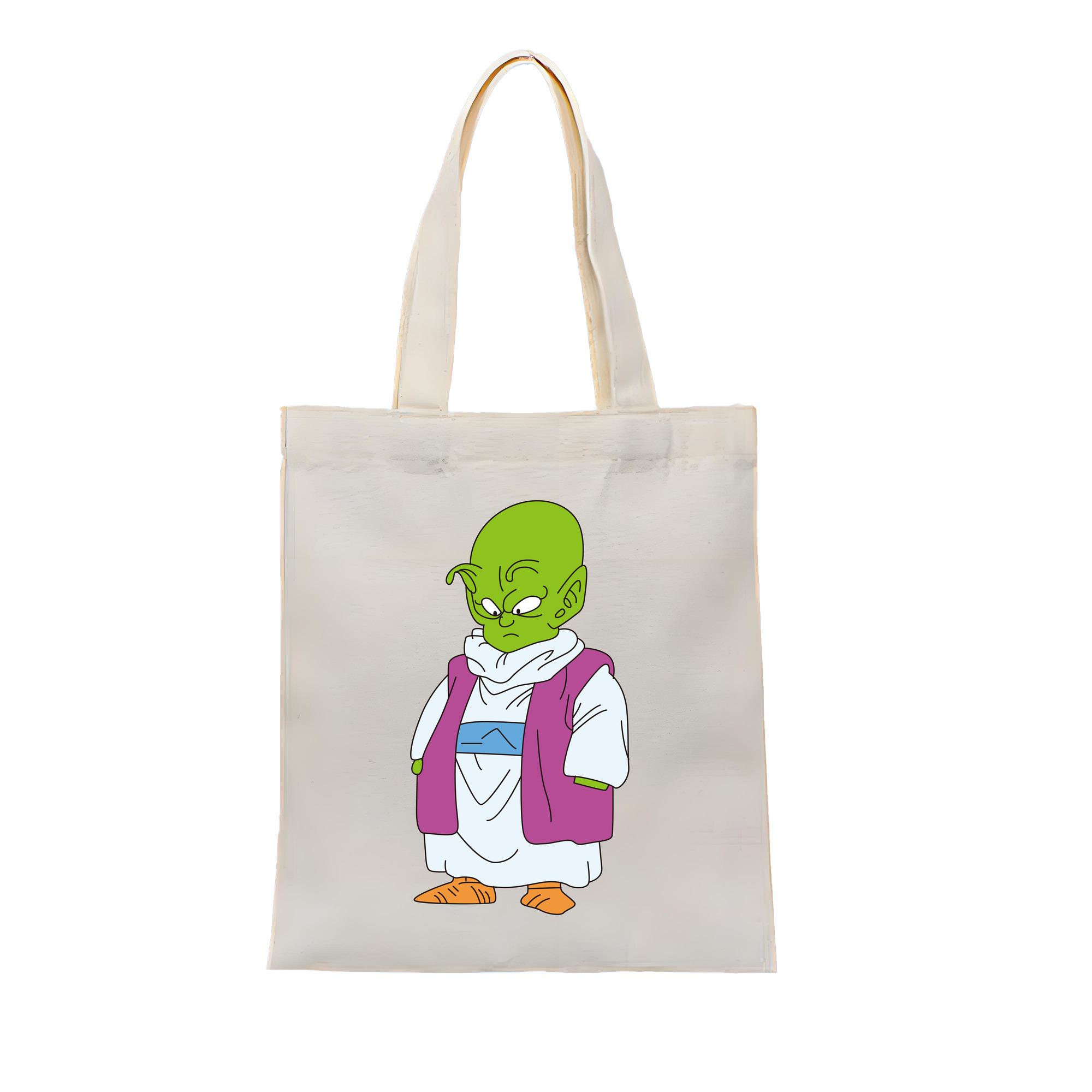 （画像用） ドラゴンボール ピッコロ DRAGON BALL Piccolo 縦型キャンバス生地手提げバッグ　トートバッグ