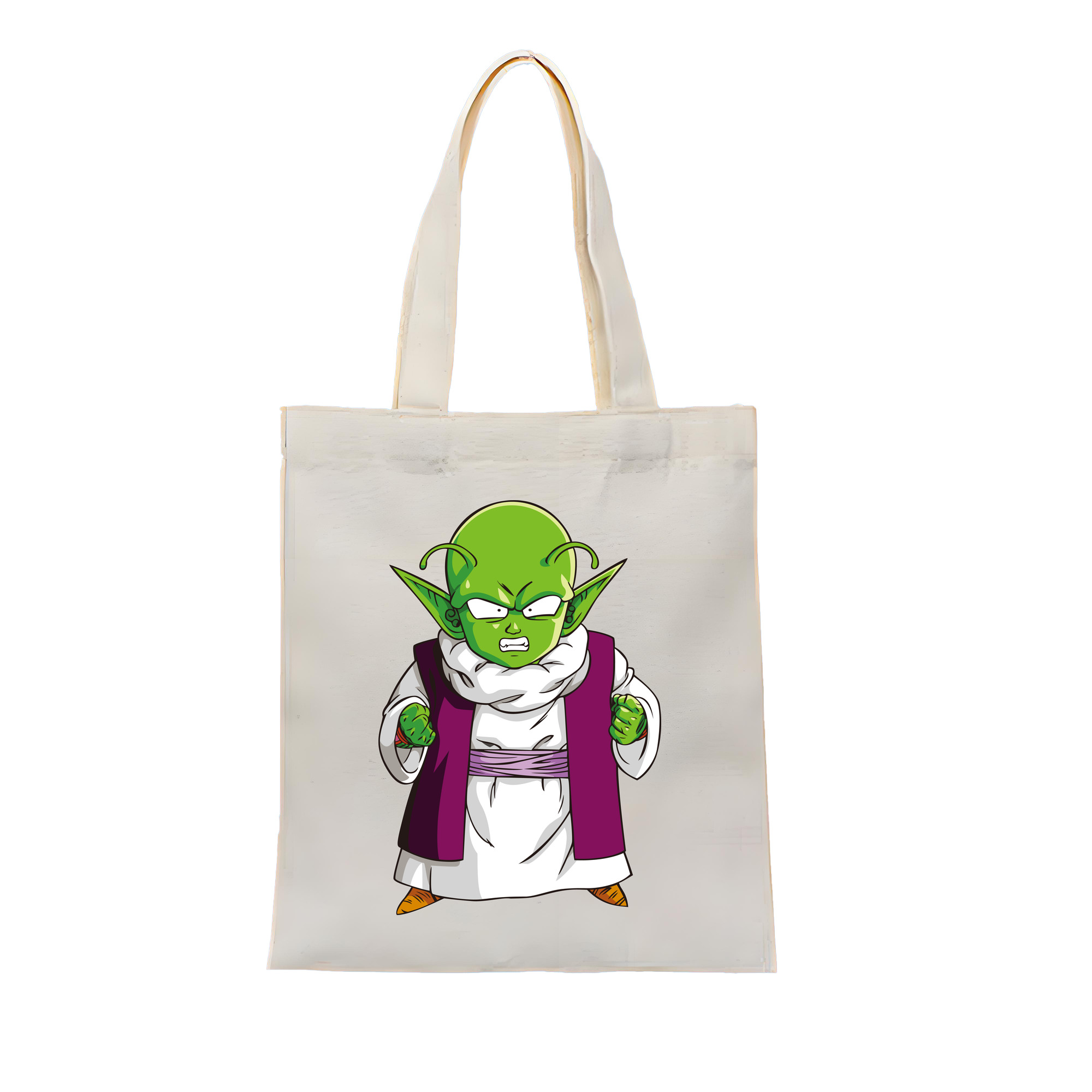 （画像用） ドラゴンボール ピッコロ DRAGON BALL Piccolo 縦型キャンバス生地手提げバッグ　トートバッグ