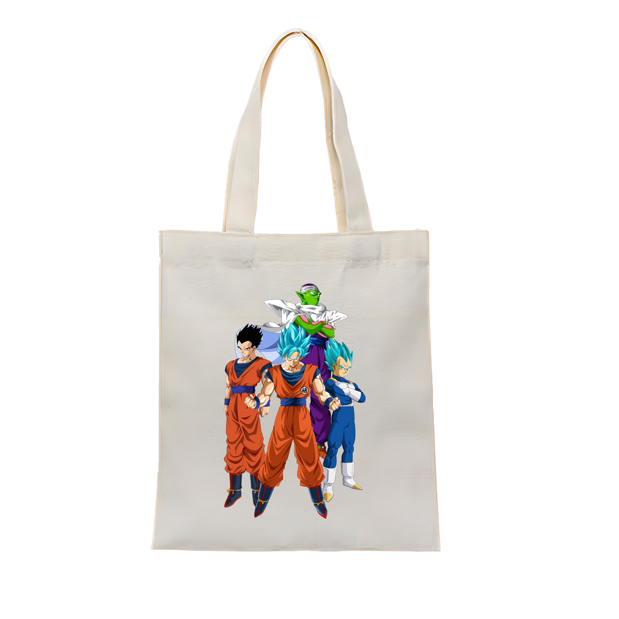 （画像用） ドラゴンボール DRAGON BALL 縦型キャンバス生地手提げバッグ　トートバッグ