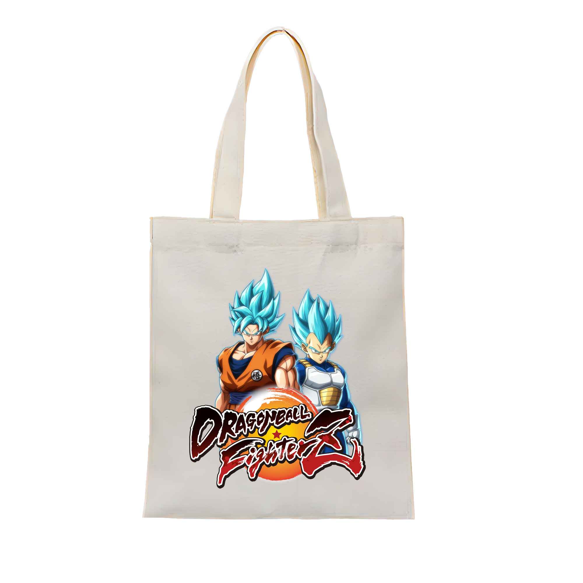 （画像用） ドラゴンボール DRAGON BALL 縦型キャンバス生地手提げバッグ　トートバッグ