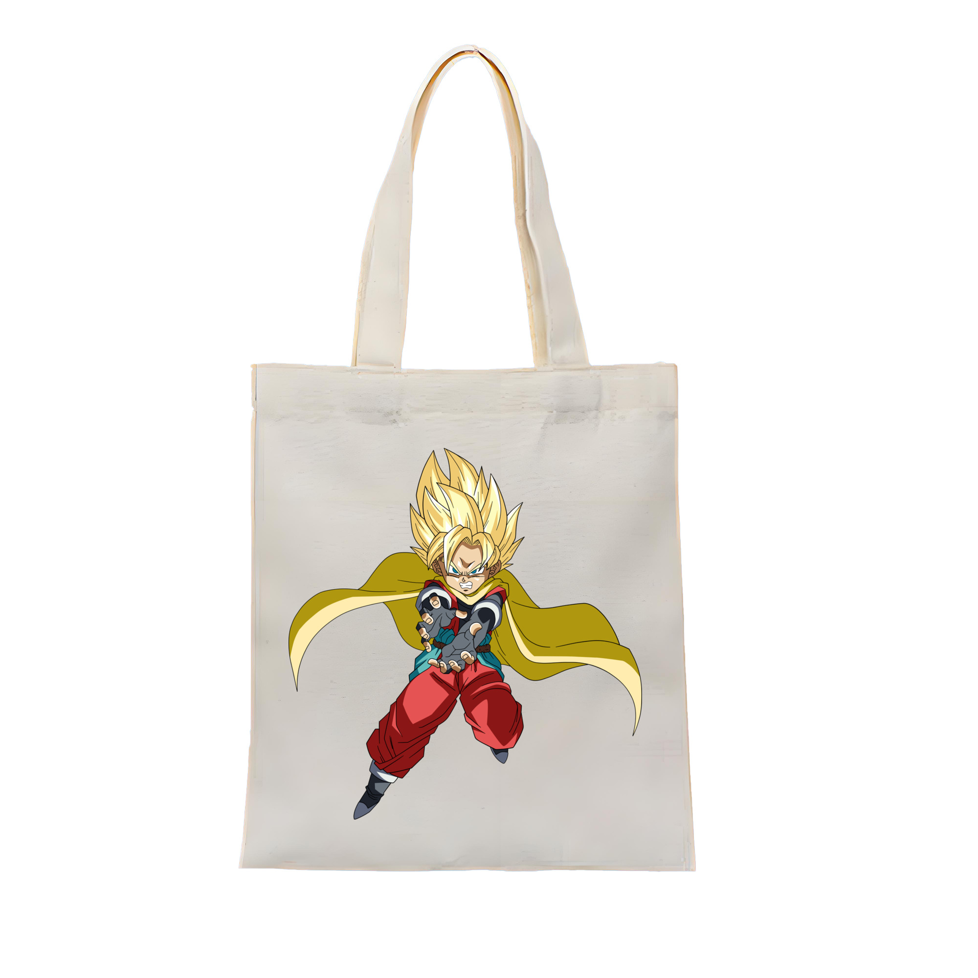 （画像用） ドラゴンボール DRAGON BALL 縦型キャンバス生地手提げバッグ　トートバッグ