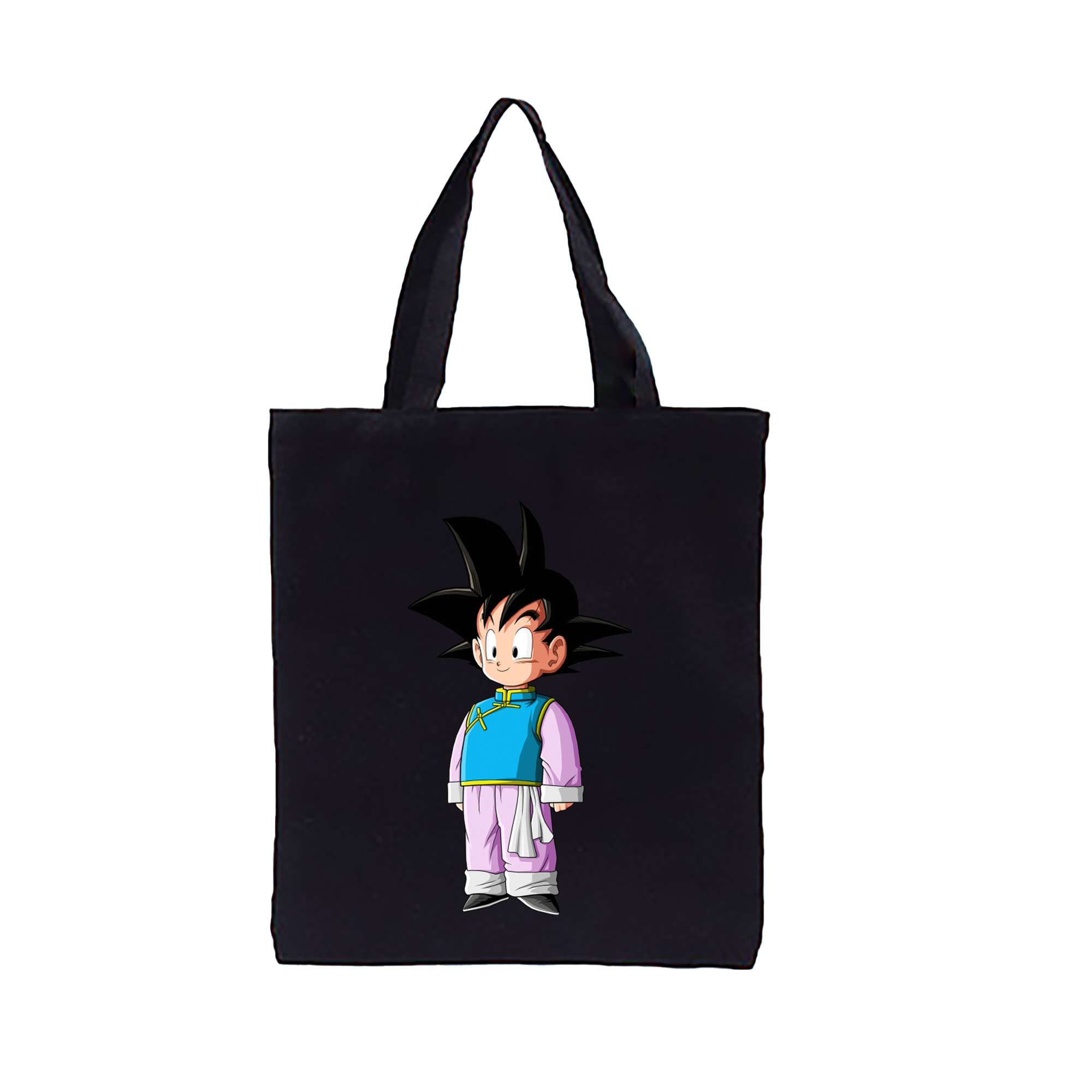 （画像用） ドラゴンボール 孫悟空（そん ごくう）Son Goku カカロット DRAGON BALL Kakarotto 縦型キャンバス生地手提げバッグ　トートバッグ
