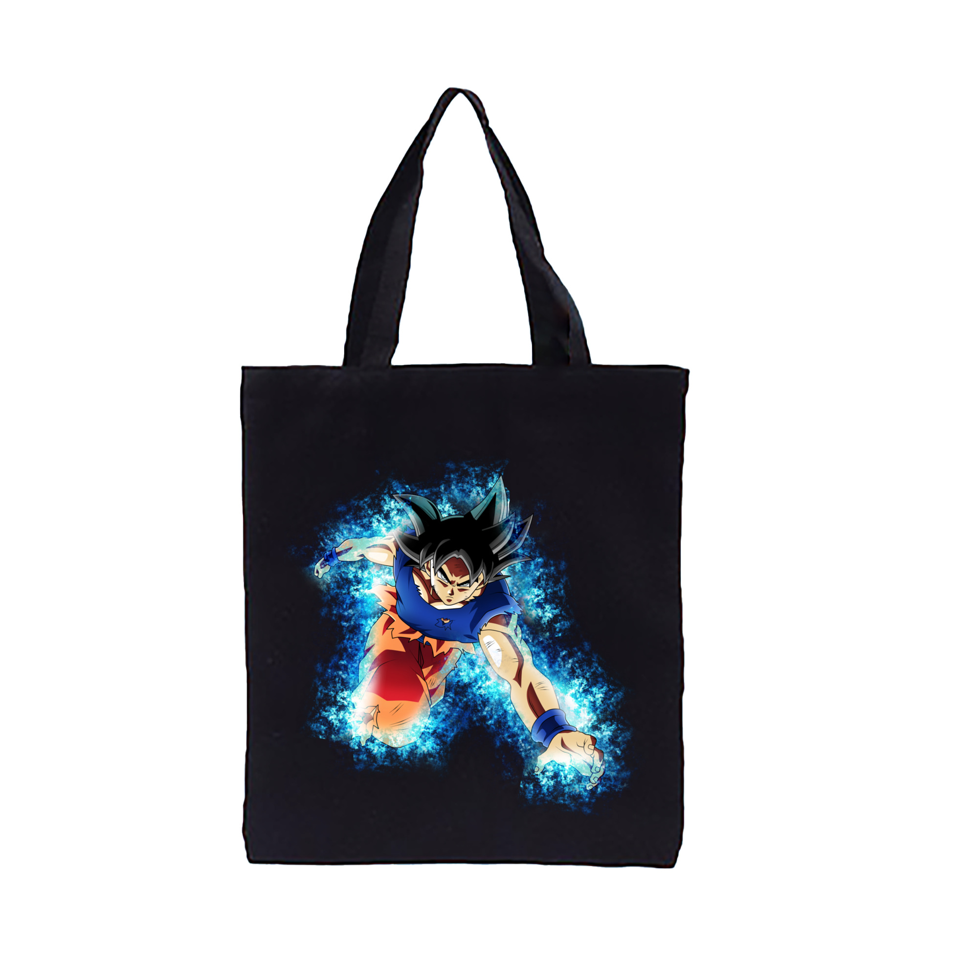 （画像用） ドラゴンボール 孫悟空（そん ごくう）Son Goku カカロット DRAGON BALL Kakarotto 縦型キャンバス生地手提げバッグ　トートバッグ