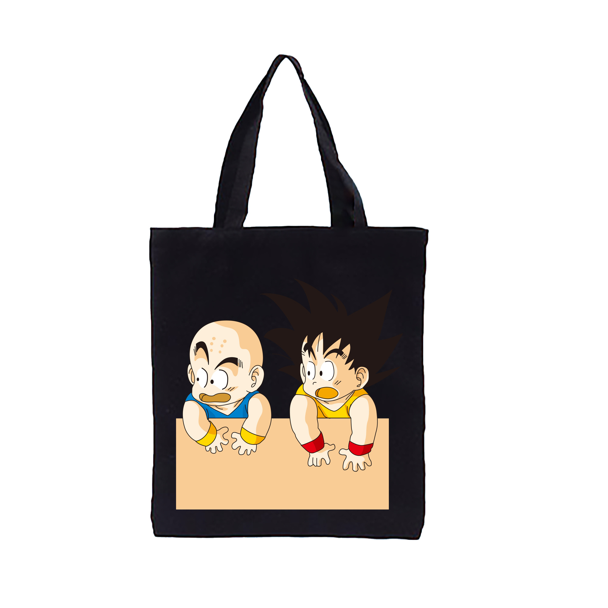 （画像用） ドラゴンボール 孫悟空（そん ごくう）Son Goku カカロット DRAGON BALL Kakarotto 縦型キャンバス生地手提げバッグ　トートバッグ