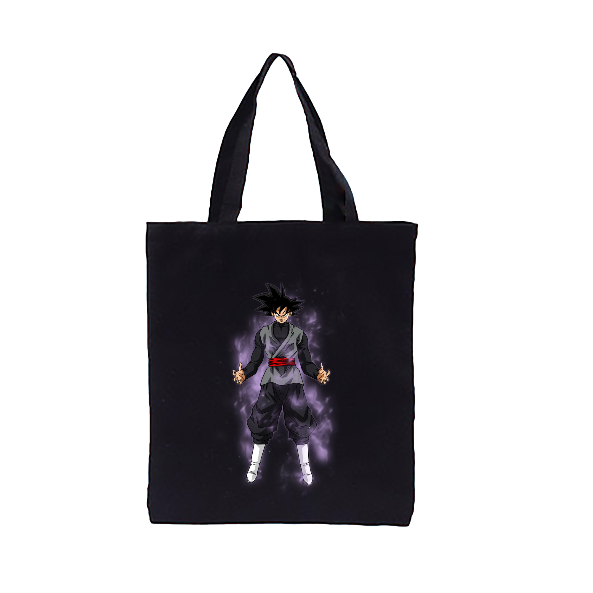 （画像用） ドラゴンボール ベジータ四世（Bejīta Yonsei）DRAGON BALL Vegeta IV 縦型キャンバス生地手提げバッグ　トートバッグ