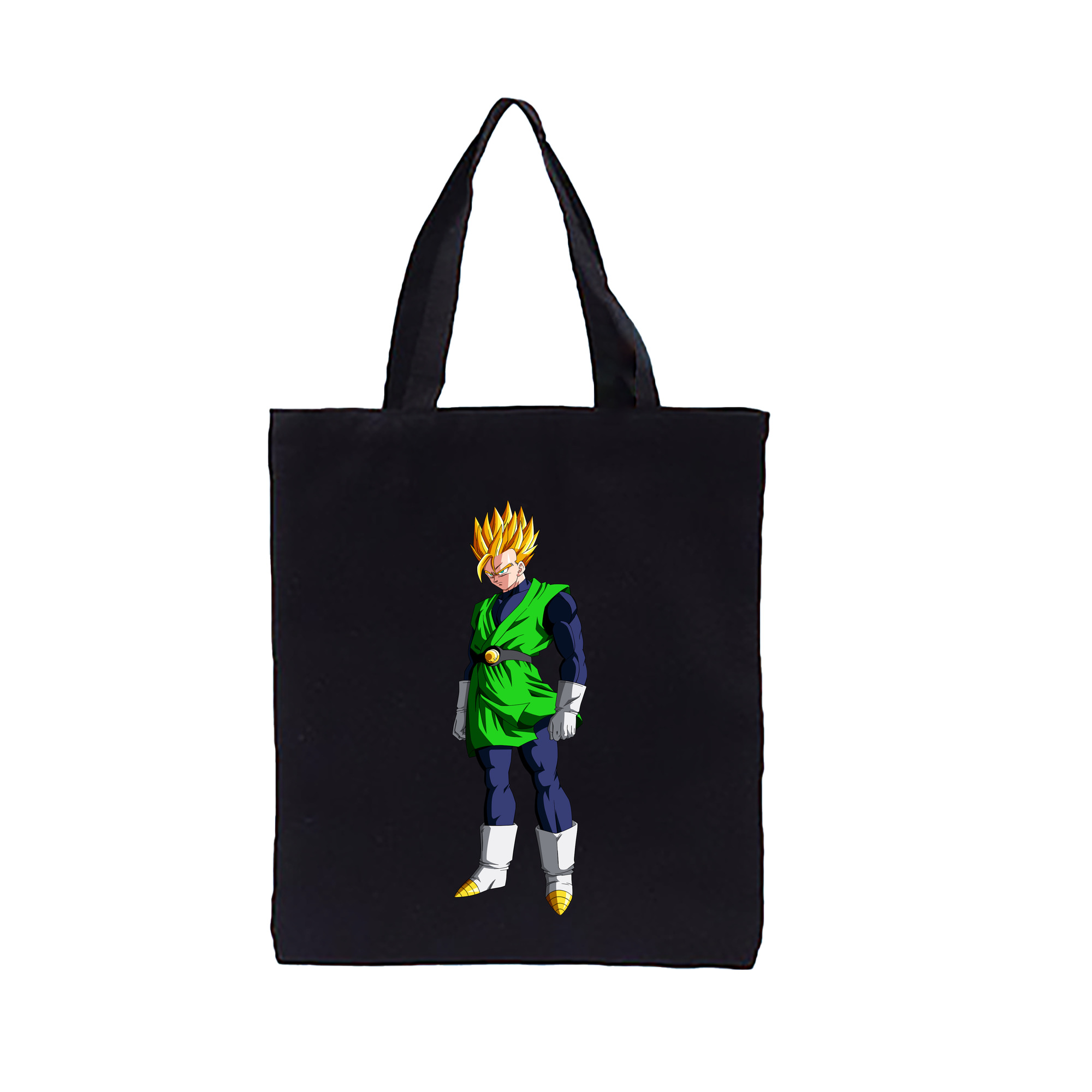 （画像用） ドラゴンボール 孫 悟飯（そんごはん）DRAGON BALL Son Gohan 縦型キャンバス生地手提げバッグ　トートバッグ