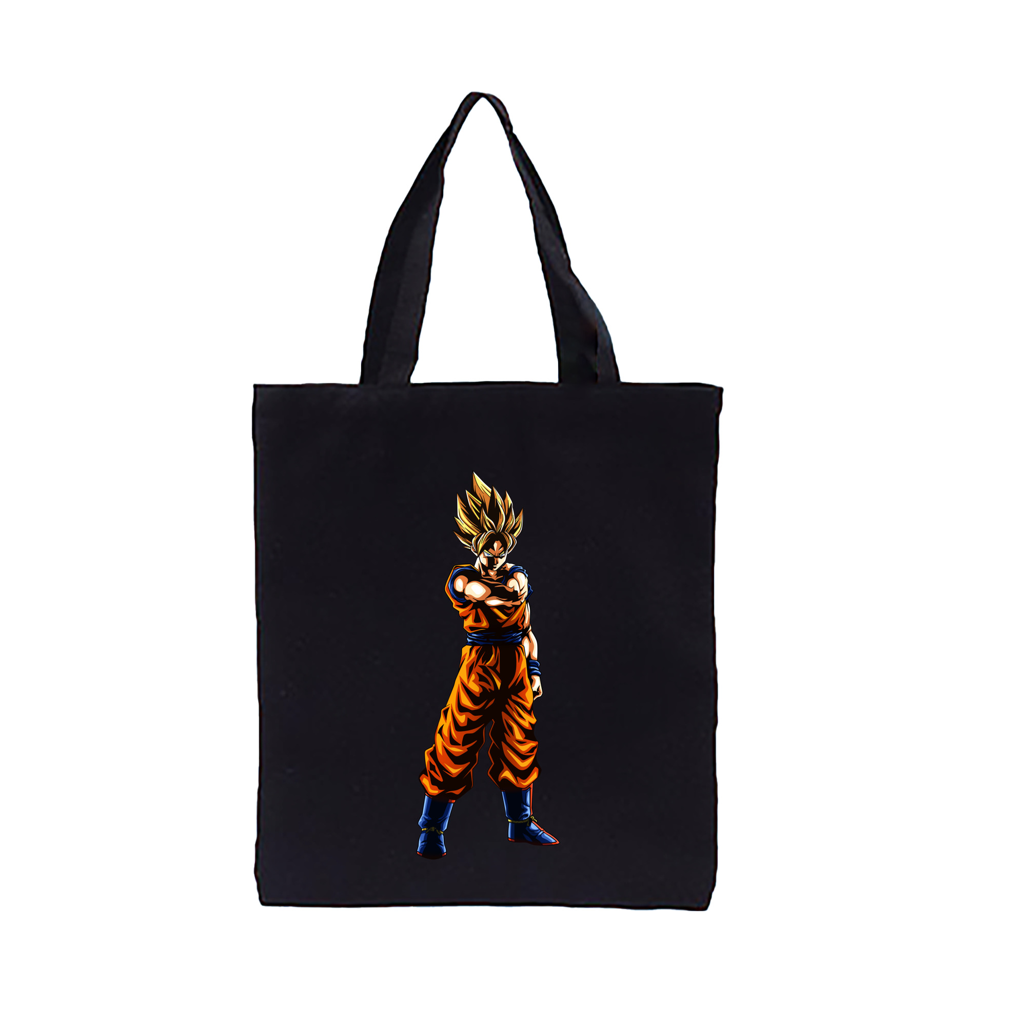 （画像用） ドラゴンボール 孫 悟飯（そんごはん）DRAGON BALL Son Gohan 縦型キャンバス生地手提げバッグ　トートバッグ