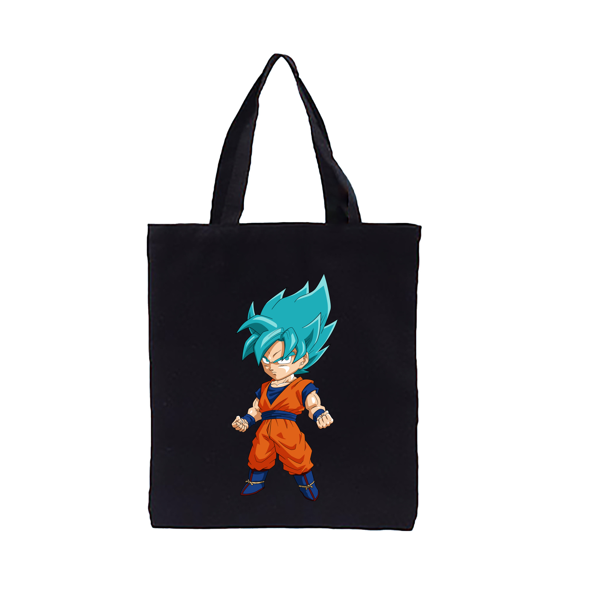 （画像用） ドラゴンボール 孫 悟飯（そんごはん）DRAGON BALL Son Gohan 縦型キャンバス生地手提げバッグ　トートバッグ