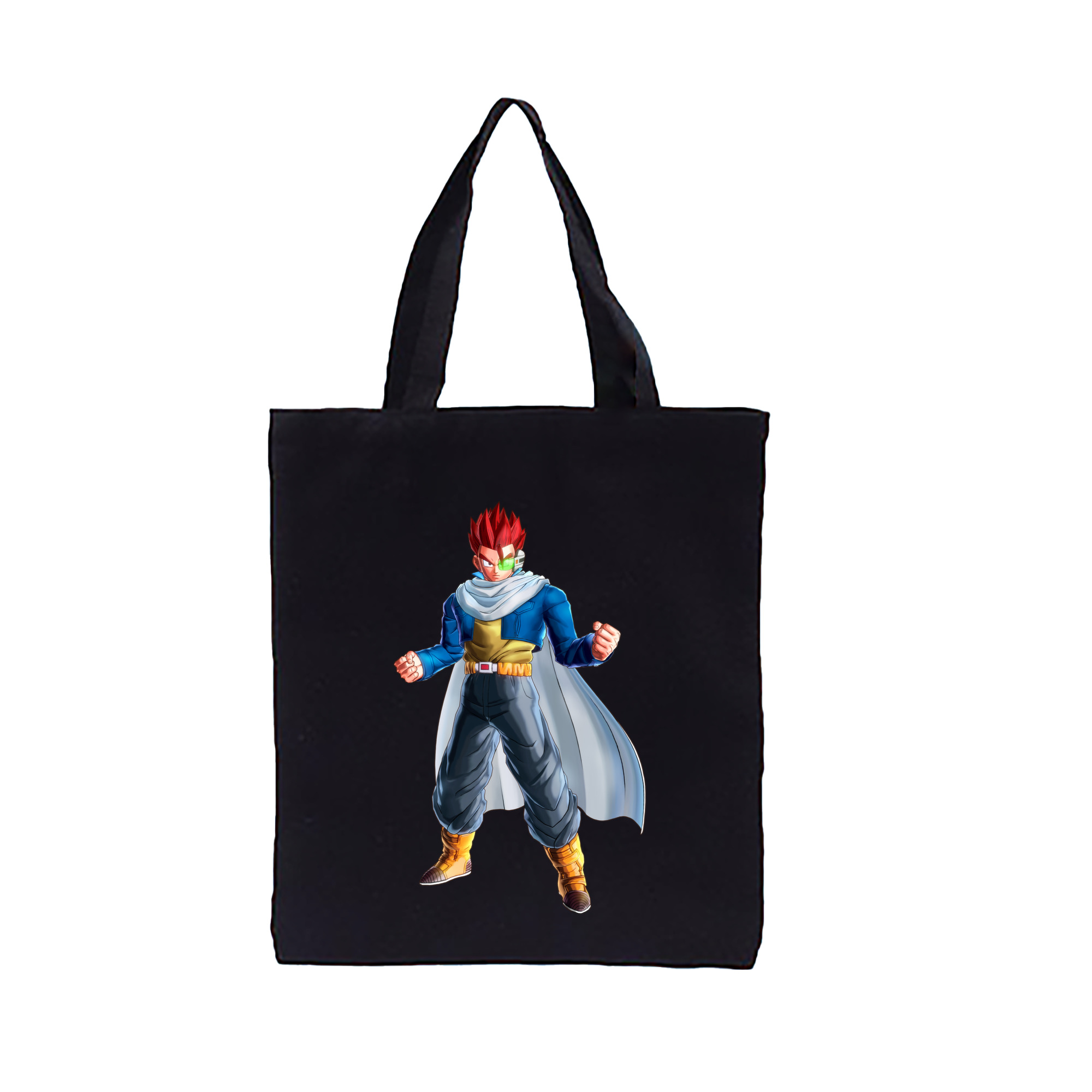 （画像用） ドラゴンボール 孫 悟飯（そんごはん）DRAGON BALL Son Gohan 縦型キャンバス生地手提げバッグ　トートバッグ