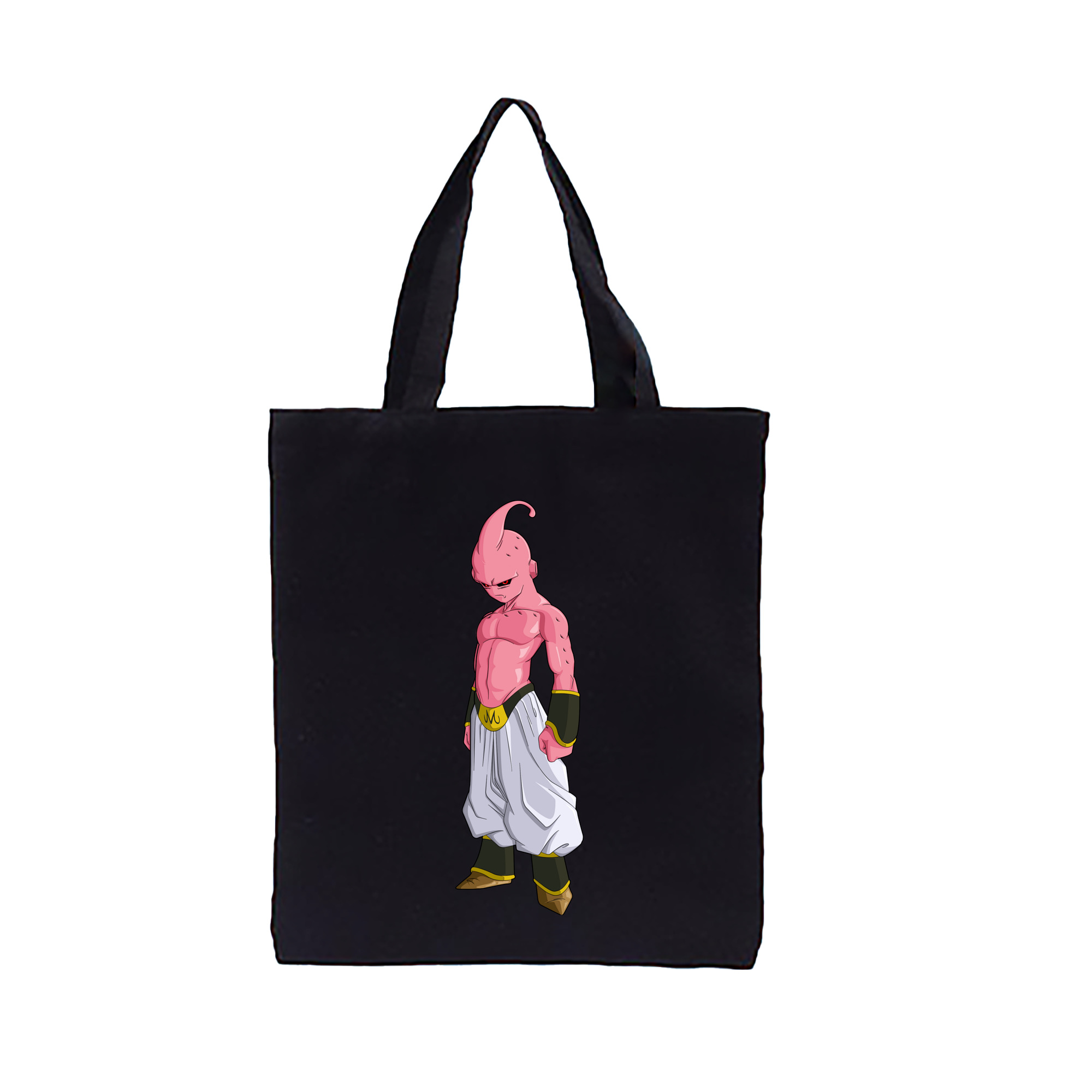 （画像用） ドラゴンボール 魔人ブウ DRAGON BALL Majin Buu 縦型キャンバス生地手提げバッグ　トートバッグ