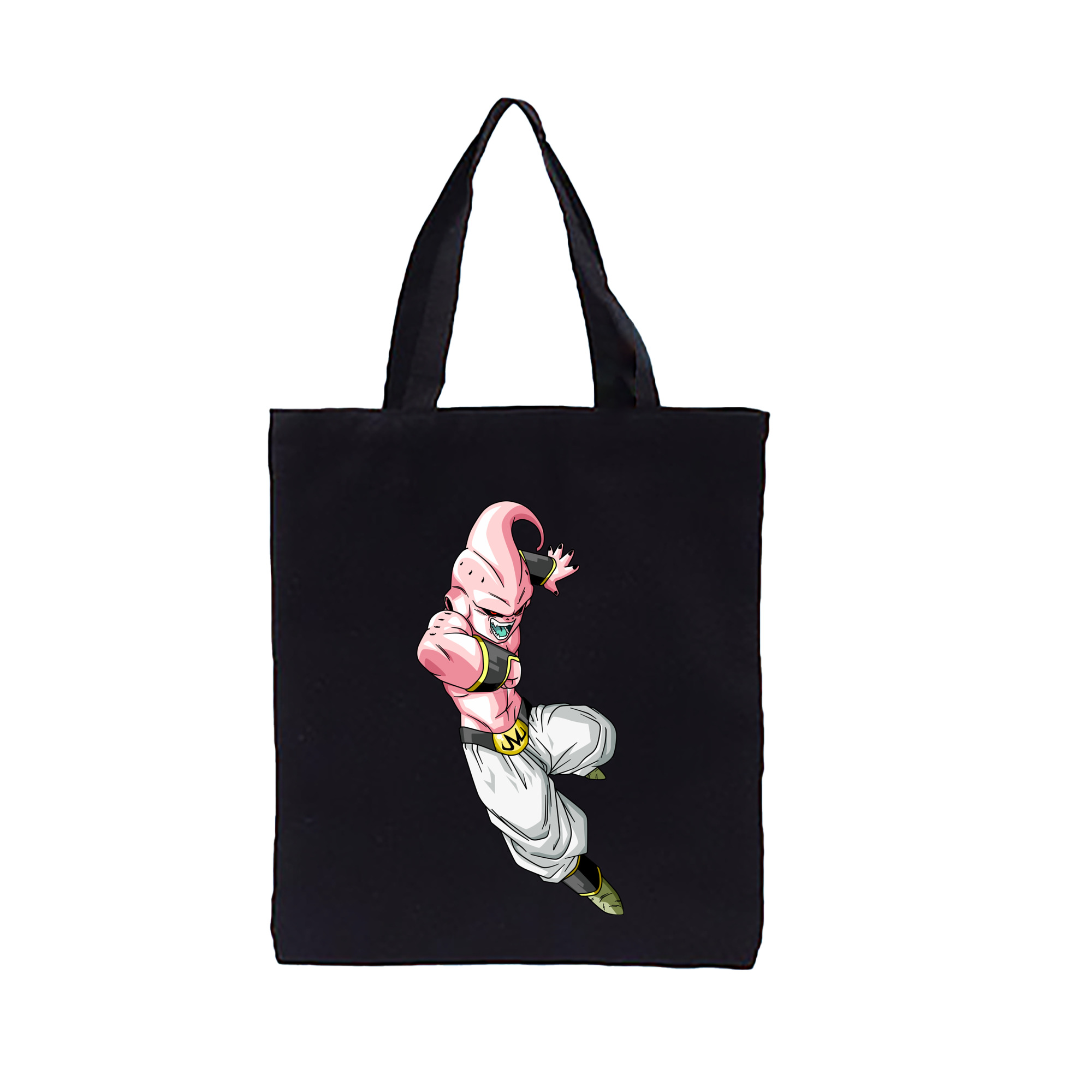 （画像用） ドラゴンボール 魔人ブウ DRAGON BALL Majin Buu 縦型キャンバス生地手提げバッグ　トートバッグ