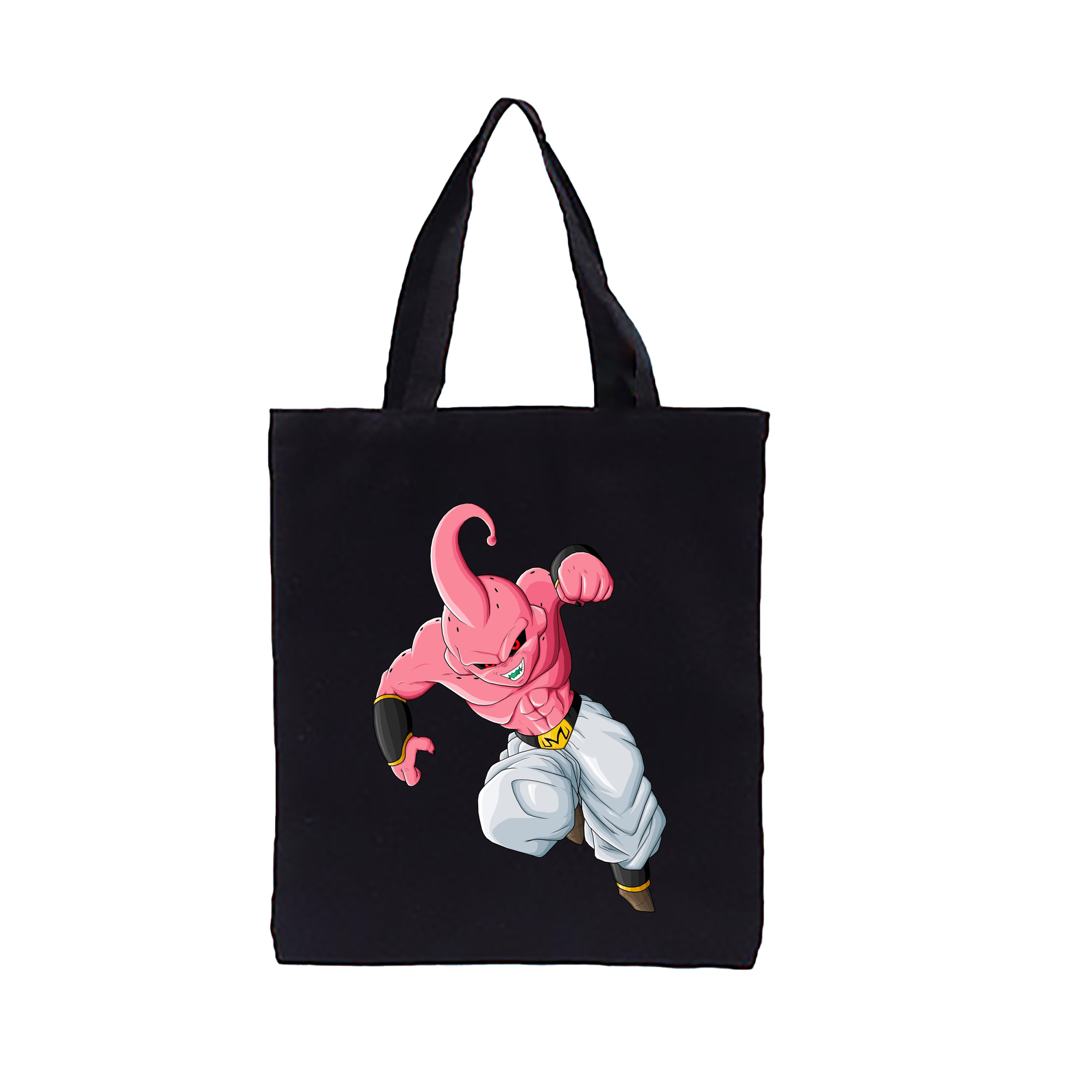 （画像用） ドラゴンボール 魔人ブウ DRAGON BALL Majin Buu 縦型キャンバス生地手提げバッグ　トートバッグ