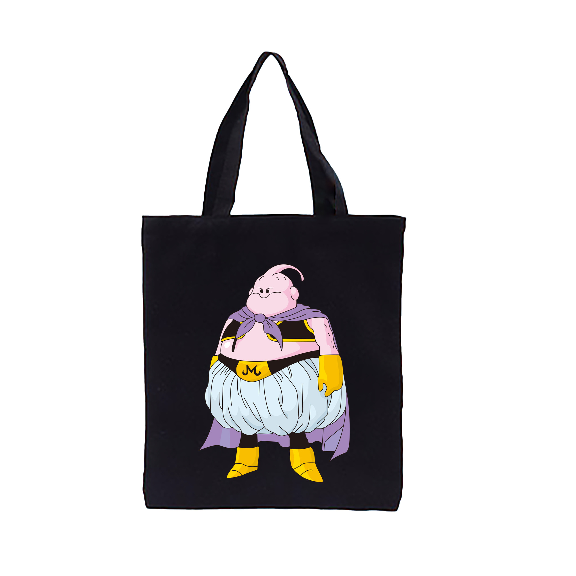 （画像用） ドラゴンボール 魔人ブウ DRAGON BALL Majin Buu 縦型キャンバス生地手提げバッグ　トートバッグ