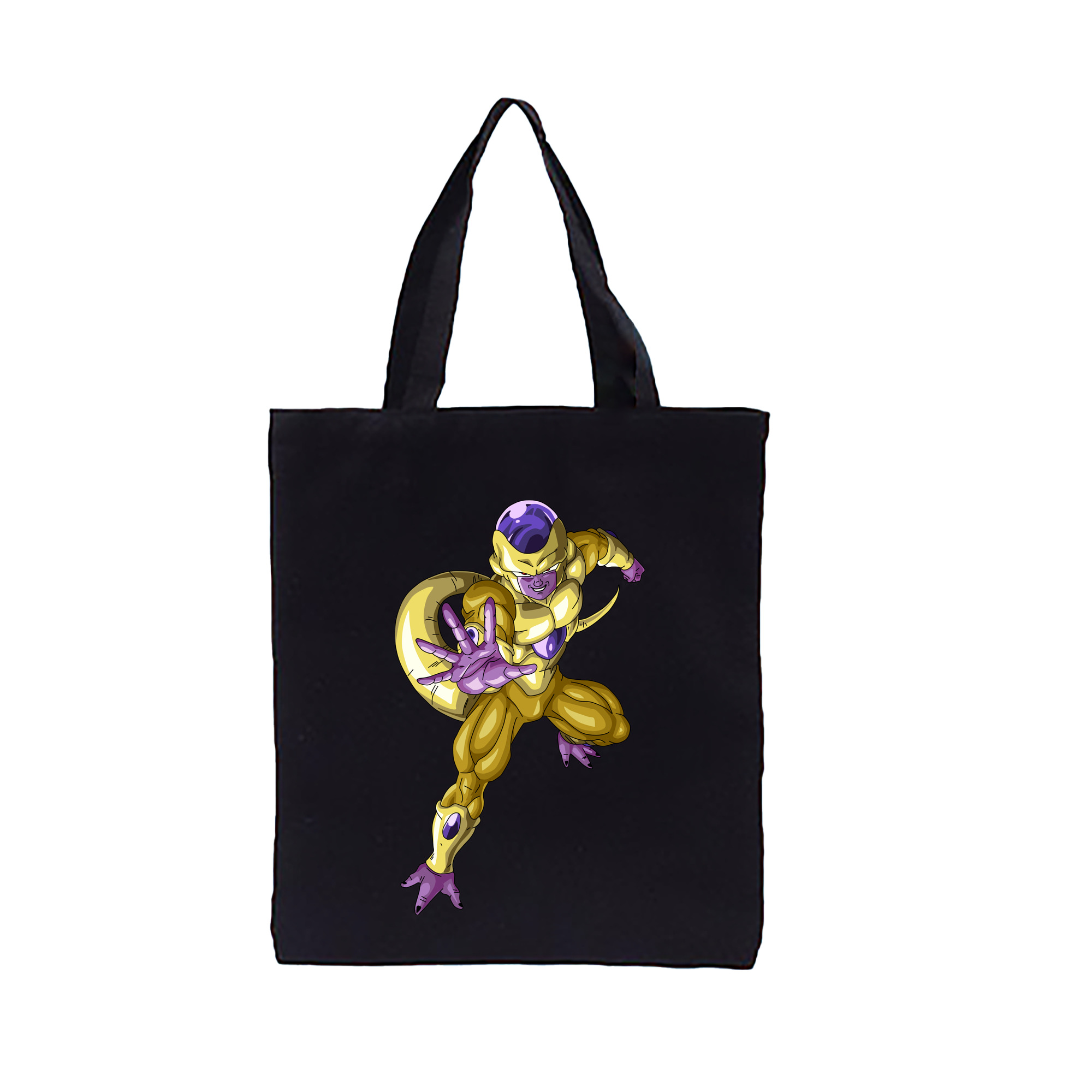（画像用） ドラゴンボール フリーザ DRAGON BALL Frieza 縦型キャンバス生地手提げバッグ　トートバッグ