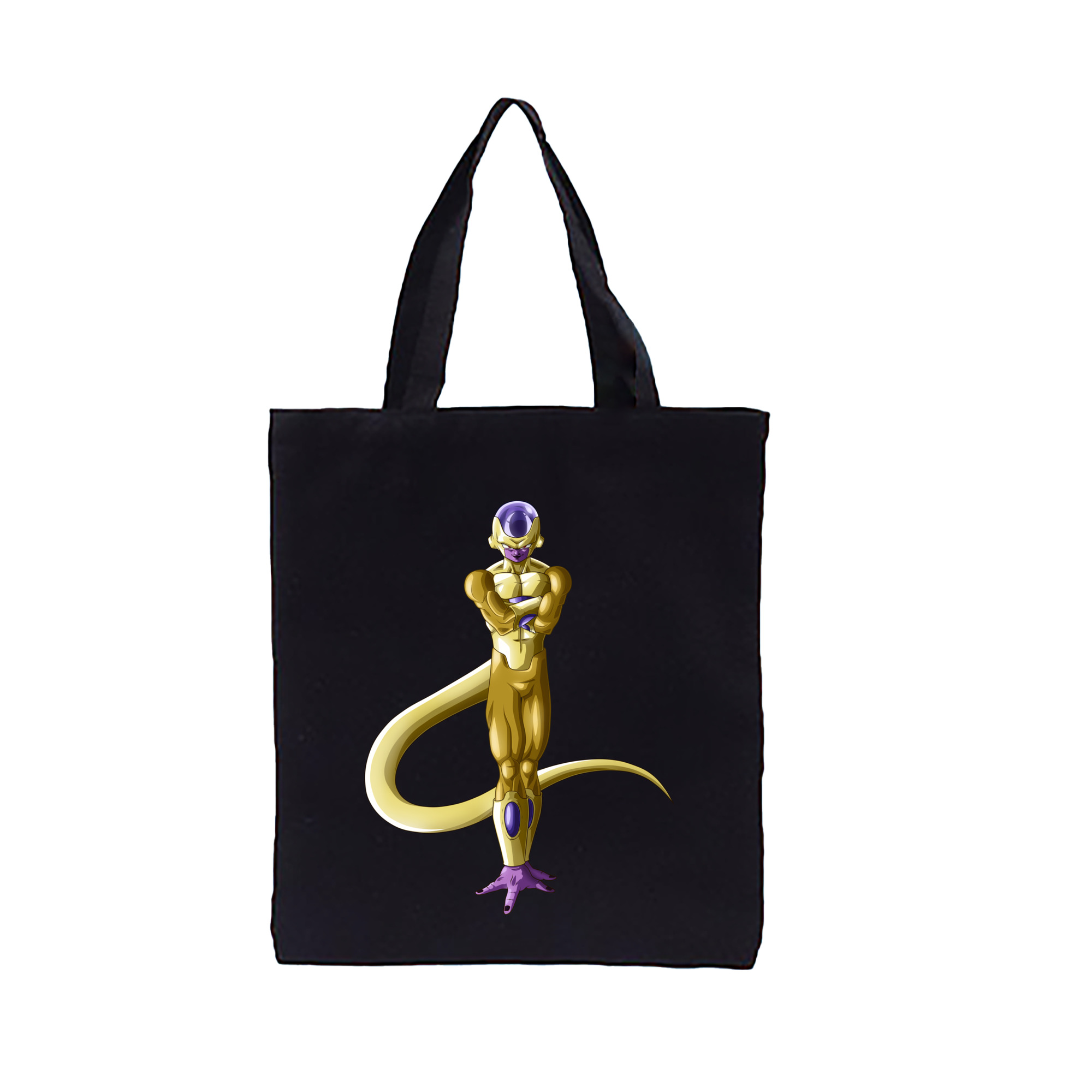 （画像用） ドラゴンボール フリーザ DRAGON BALL Frieza 縦型キャンバス生地手提げバッグ　トートバッグ