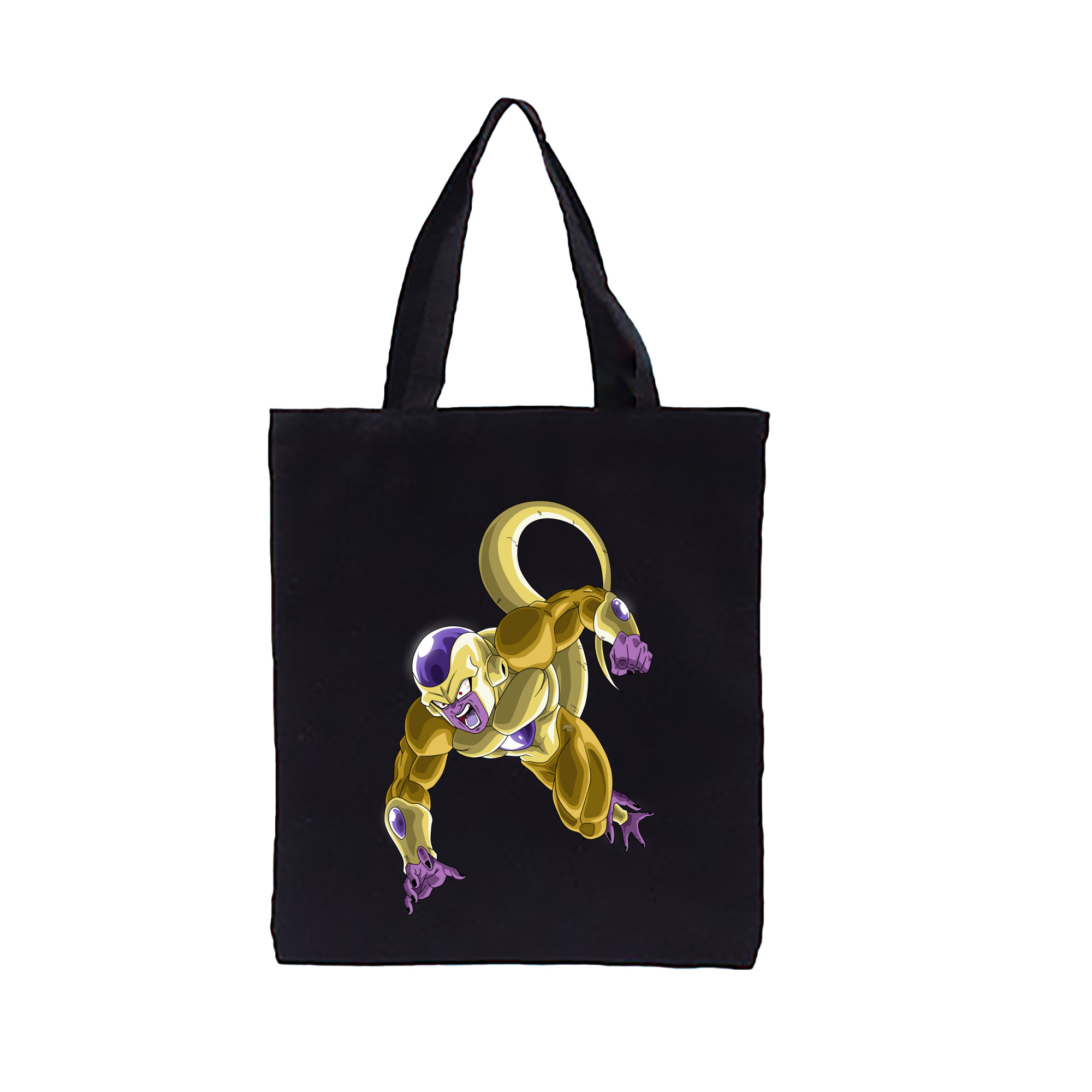 （画像用） ドラゴンボール フリーザ DRAGON BALL Frieza 縦型キャンバス生地手提げバッグ　トートバッグ