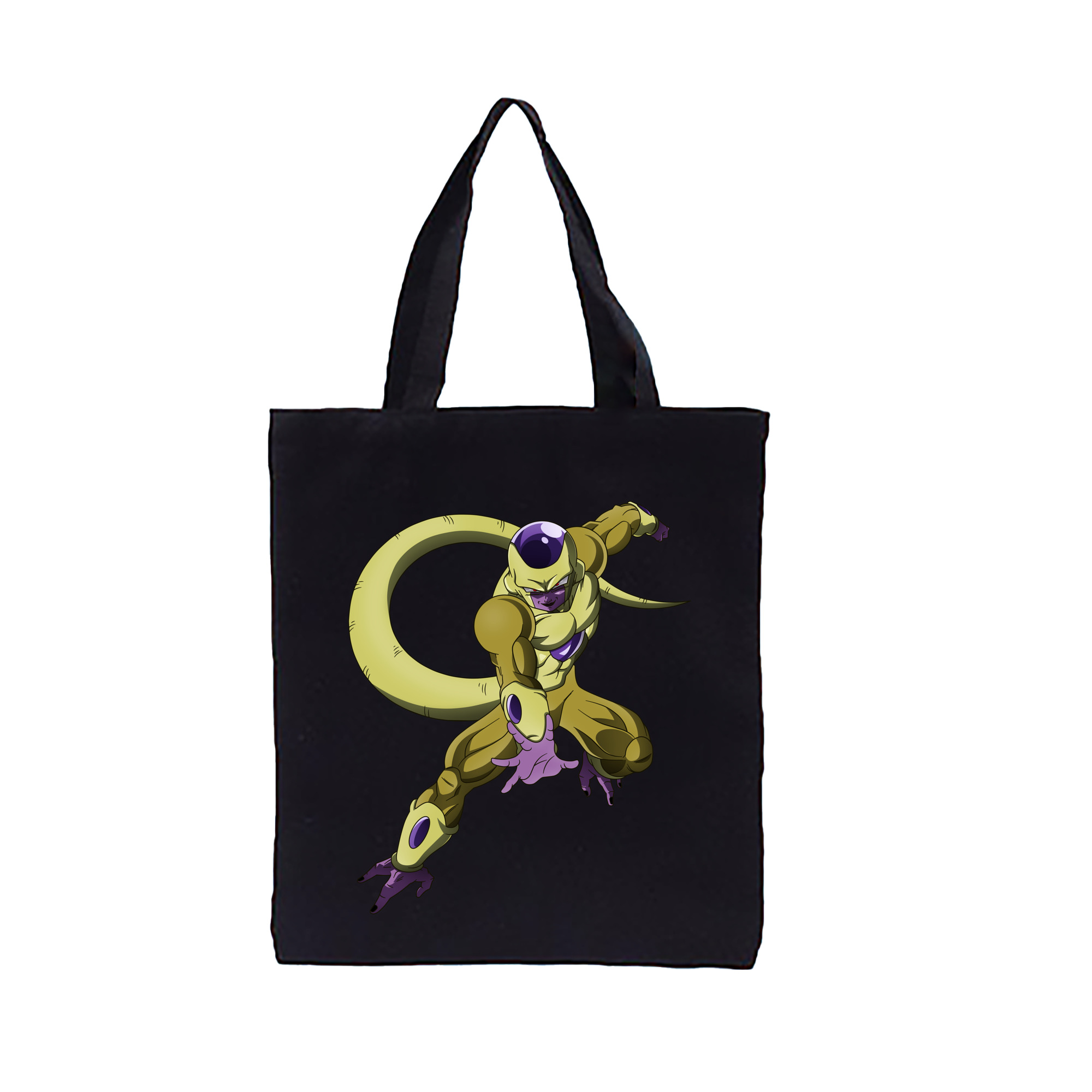（画像用） ドラゴンボール フリーザ DRAGON BALL Frieza 縦型キャンバス生地手提げバッグ　トートバッグ