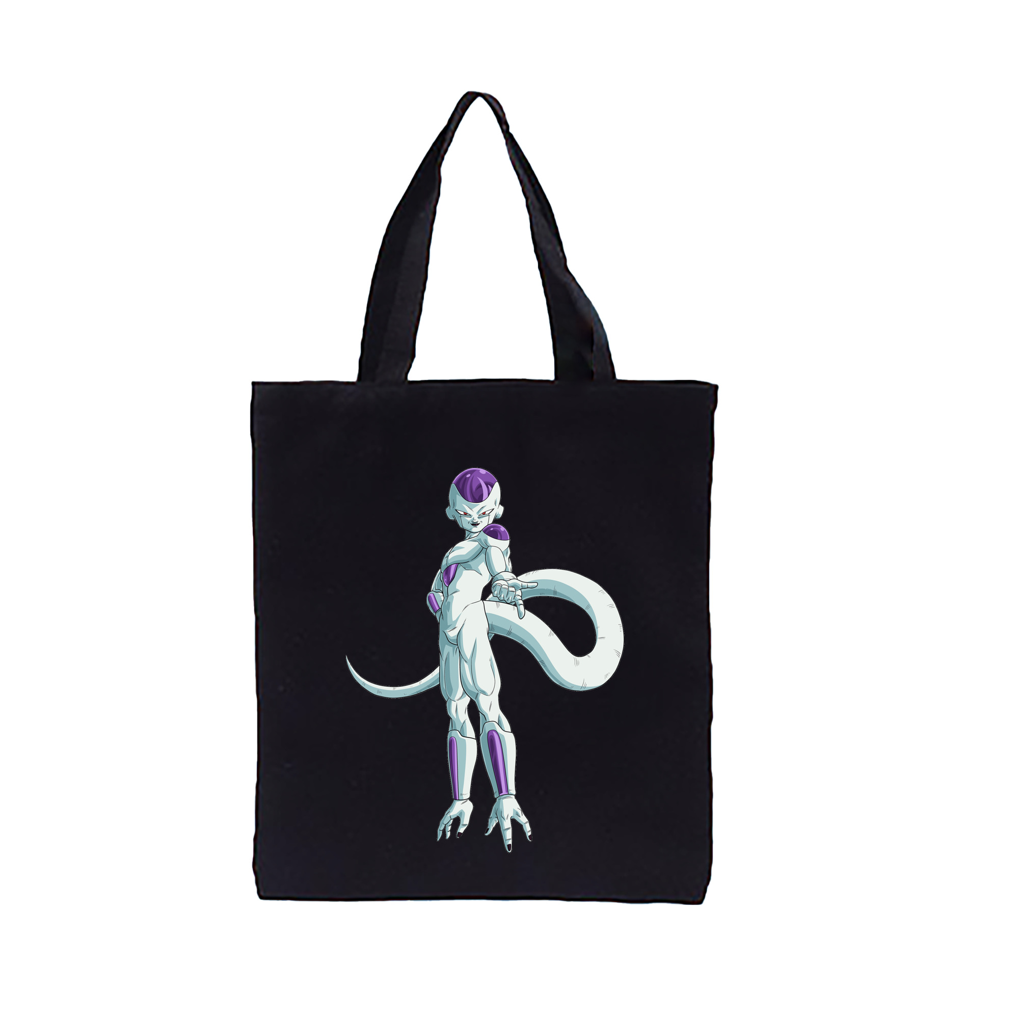 （画像用） ドラゴンボール フリーザ DRAGON BALL Frieza 縦型キャンバス生地手提げバッグ　トートバッグ