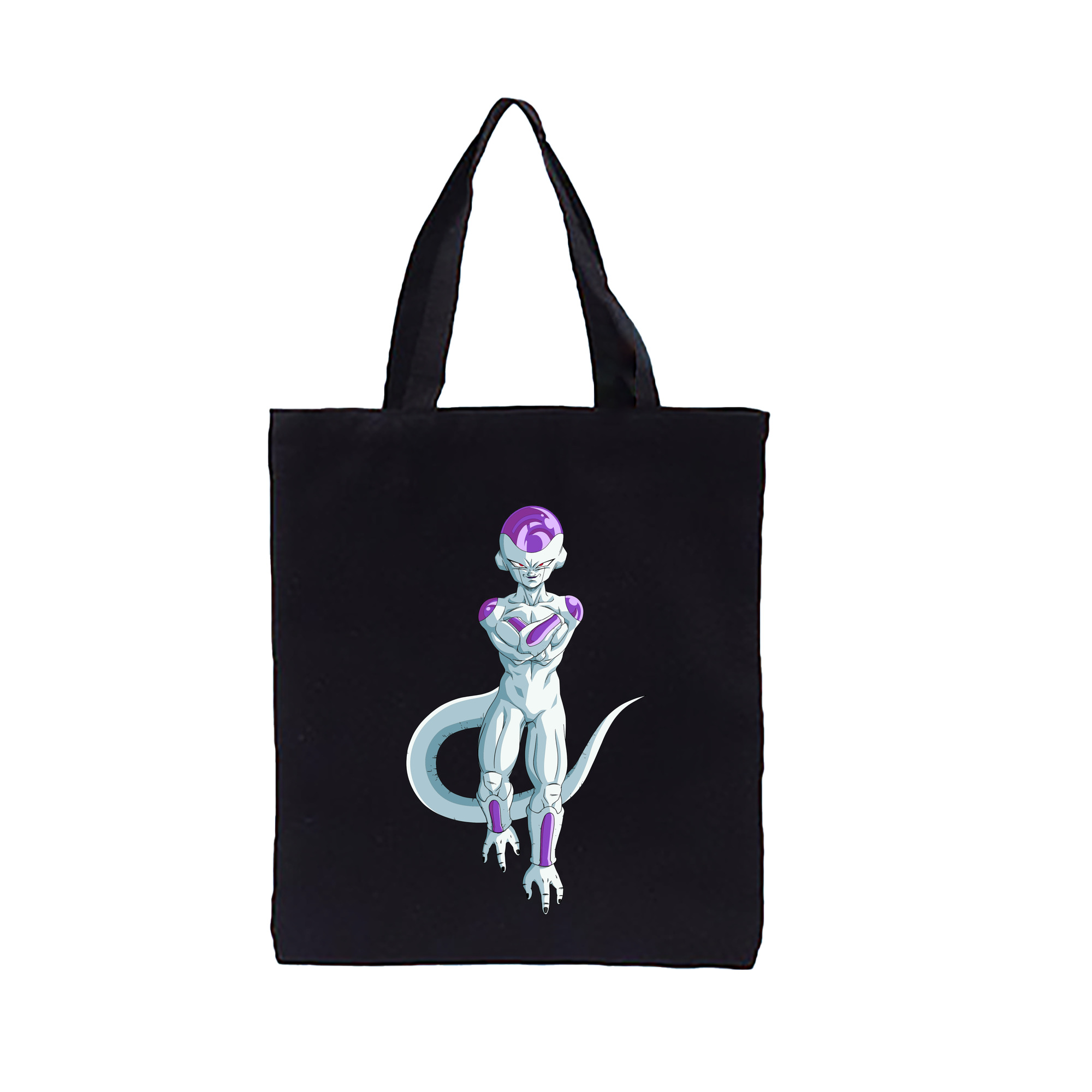 （画像用） ドラゴンボール フリーザ DRAGON BALL Frieza 縦型キャンバス生地手提げバッグ　トートバッグ