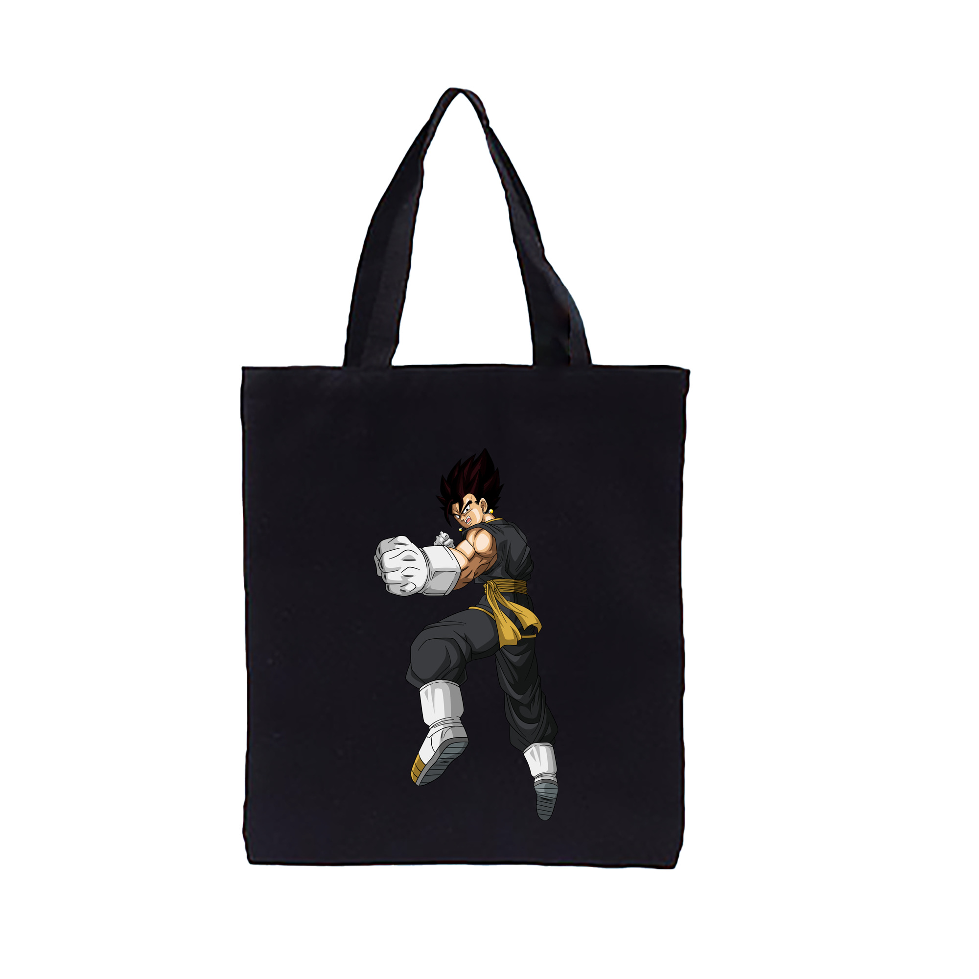 （画像用） ドラゴンボール ベジット DRAGON BALL Vegetto 縦型キャンバス生地手提げバッグ　トートバッグ