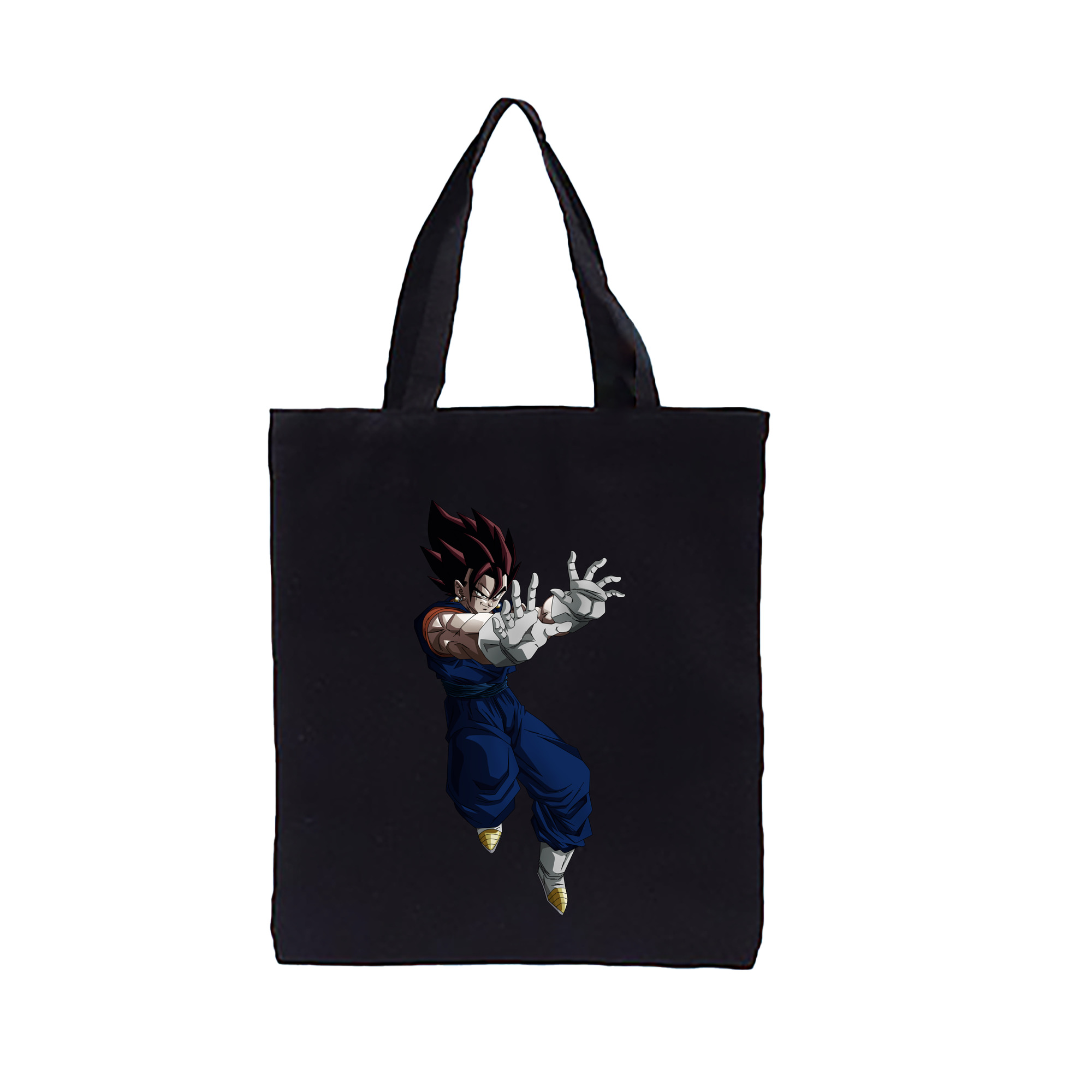 （画像用） ドラゴンボール ベジット DRAGON BALL Vegetto 縦型キャンバス生地手提げバッグ　トートバッグ
