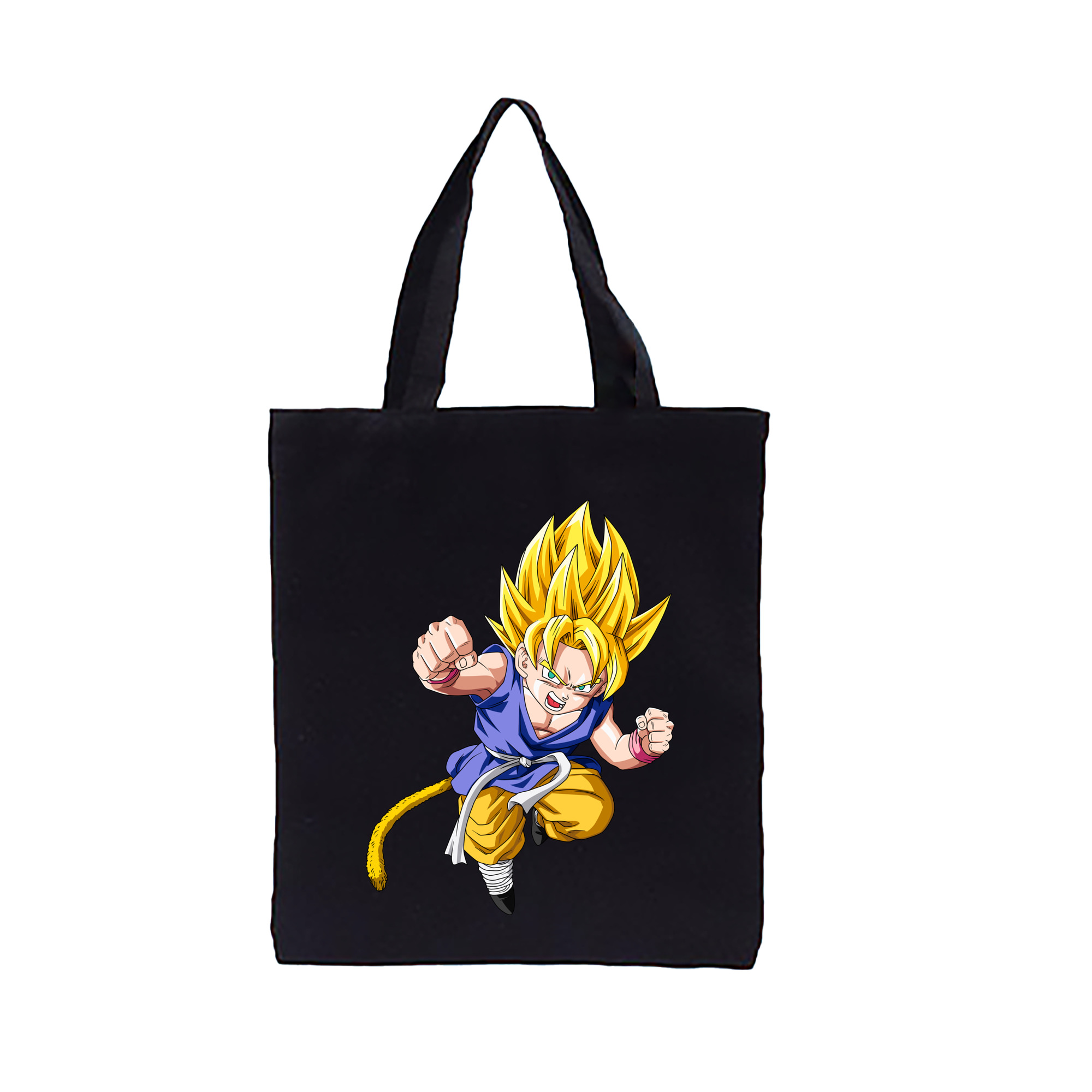 （画像用） ドラゴンボール ベジット DRAGON BALL Vegetto 縦型キャンバス生地手提げバッグ　トートバッグ