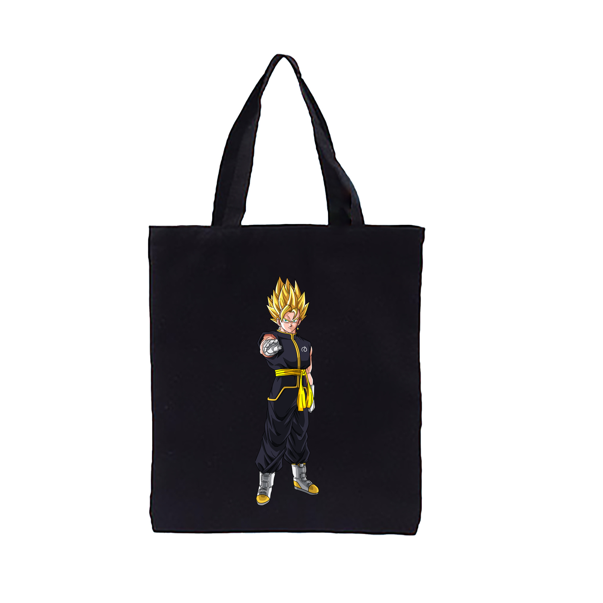 （画像用） ドラゴンボール ベジット DRAGON BALL Vegetto 縦型キャンバス生地手提げバッグ　トートバッグ