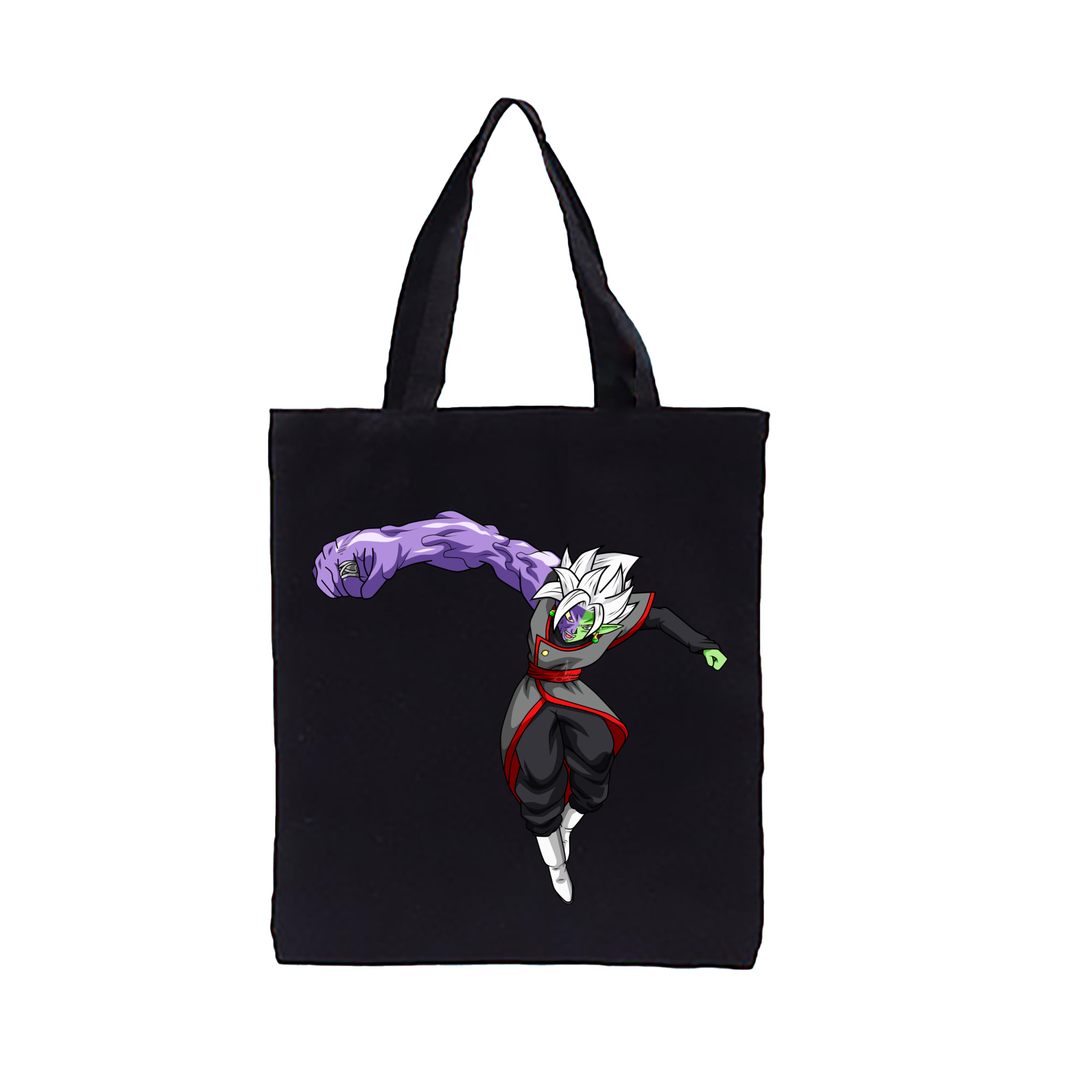 （画像用） ドラゴンボール ベジット DRAGON BALL Vegetto 縦型キャンバス生地手提げバッグ　トートバッグ