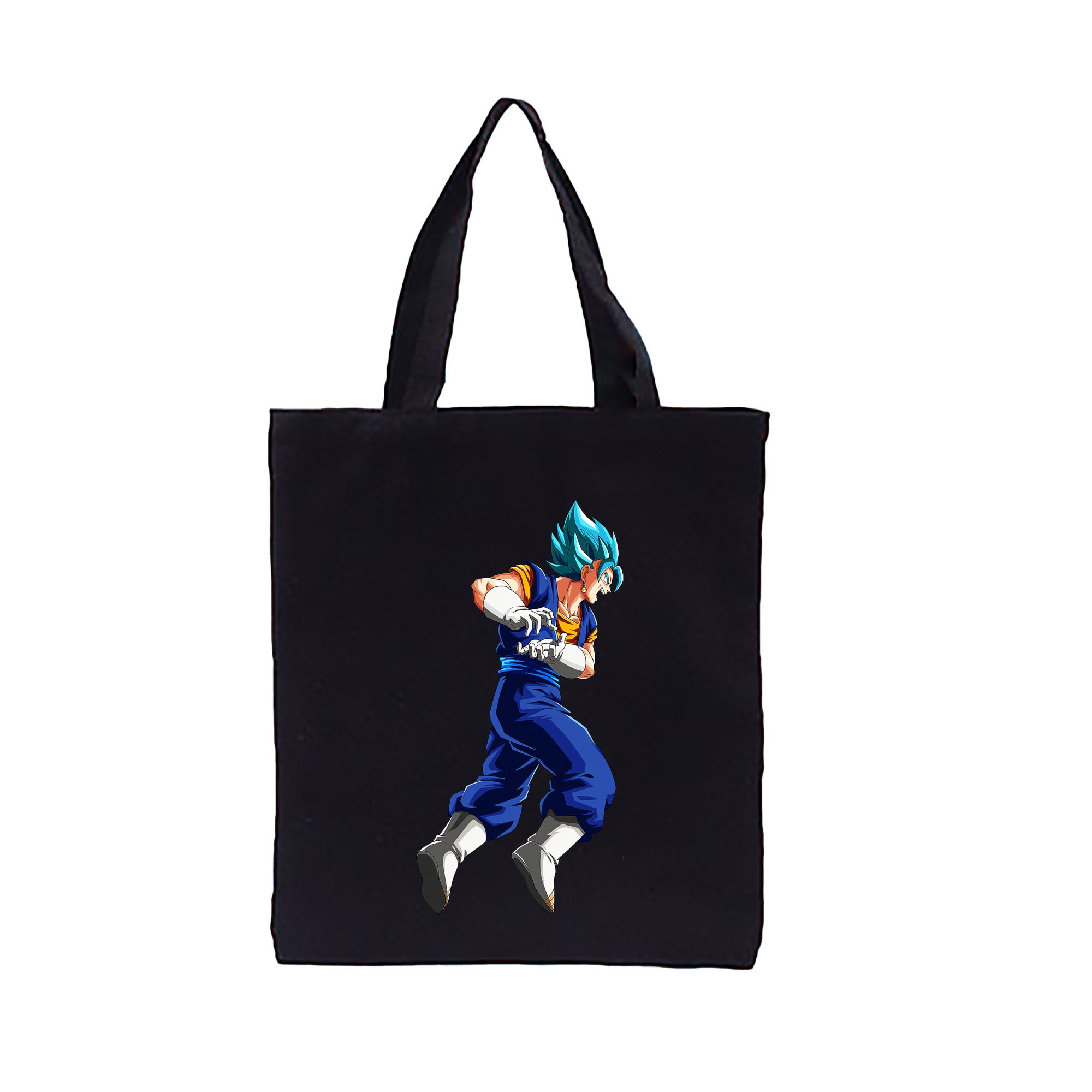 （画像用） ドラゴンボール ベジット DRAGON BALL Vegetto 縦型キャンバス生地手提げバッグ　トートバッグ