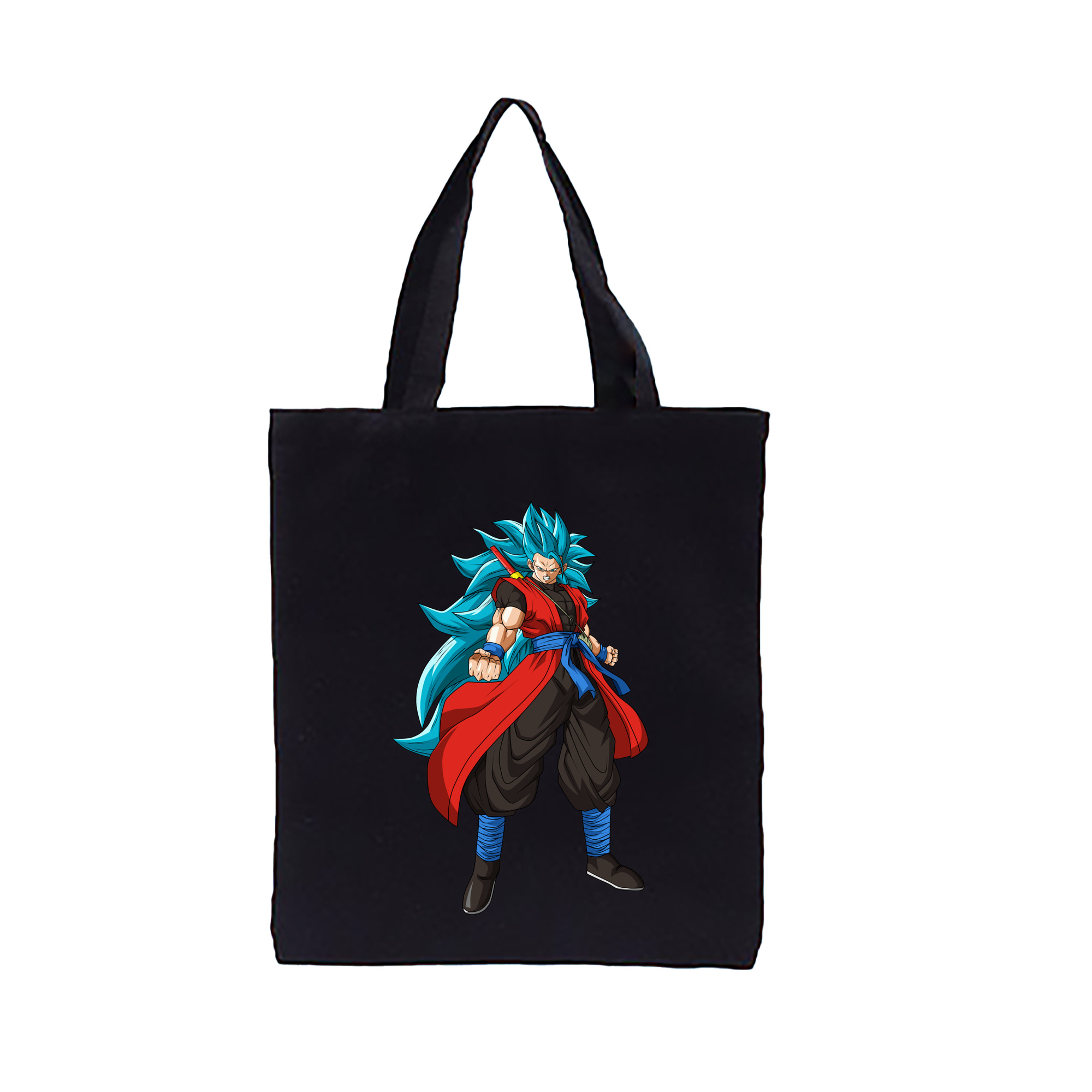 （画像用） ドラゴンボール ベジット DRAGON BALL Vegetto 縦型キャンバス生地手提げバッグ　トートバッグ