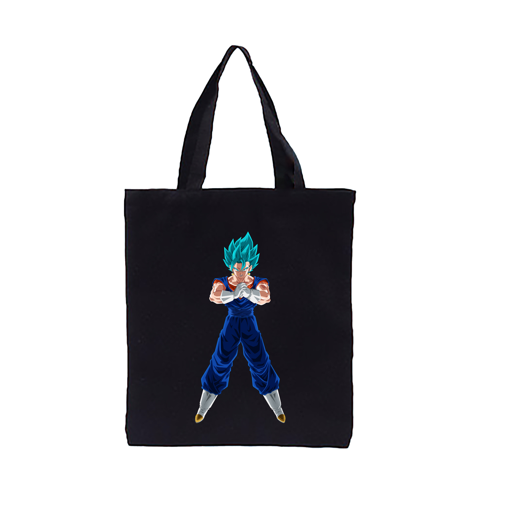 （画像用） ドラゴンボール ベジット DRAGON BALL Vegetto 縦型キャンバス生地手提げバッグ　トートバッグ