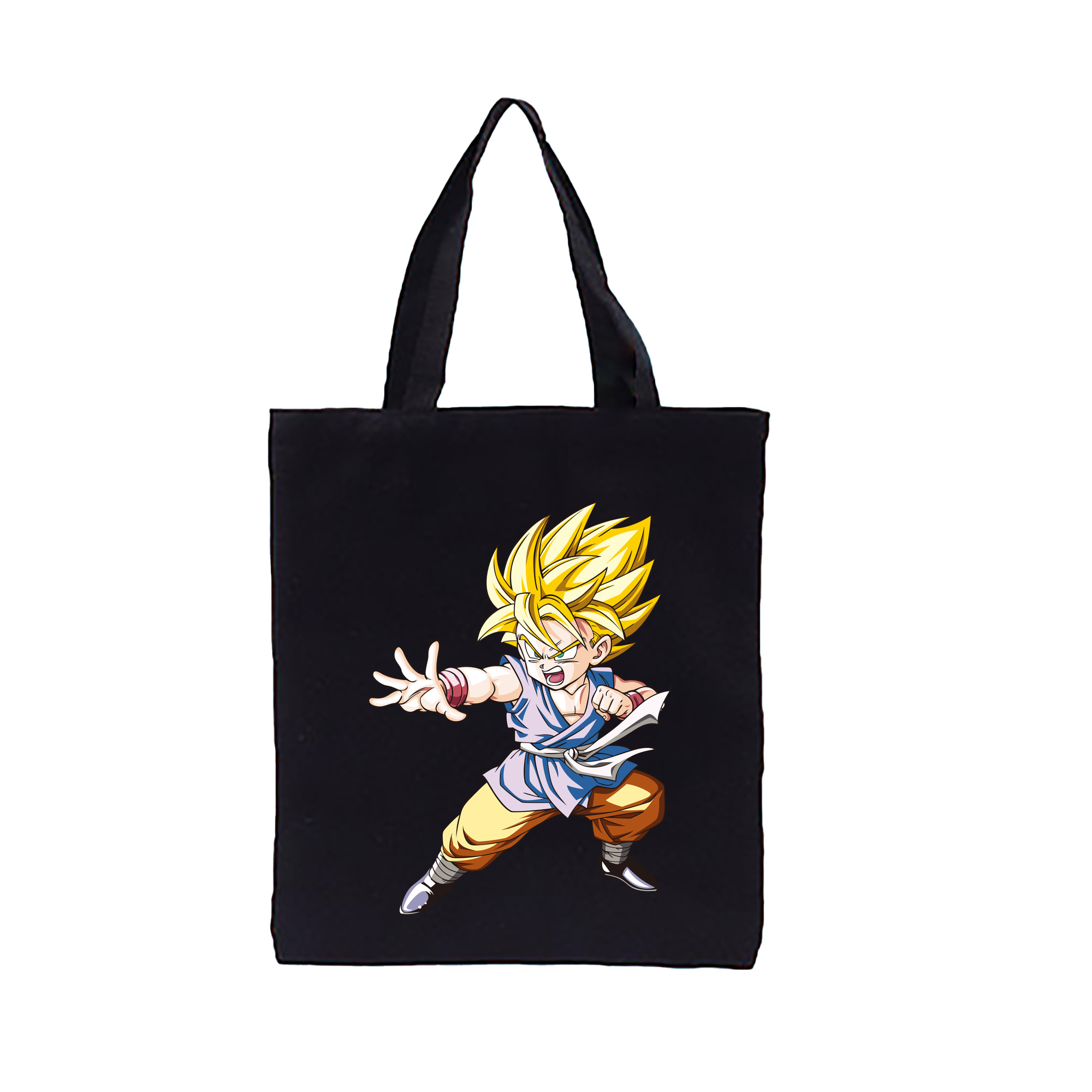 （画像用） ドラゴンボール ベジット DRAGON BALL Vegetto 縦型キャンバス生地手提げバッグ　トートバッグ