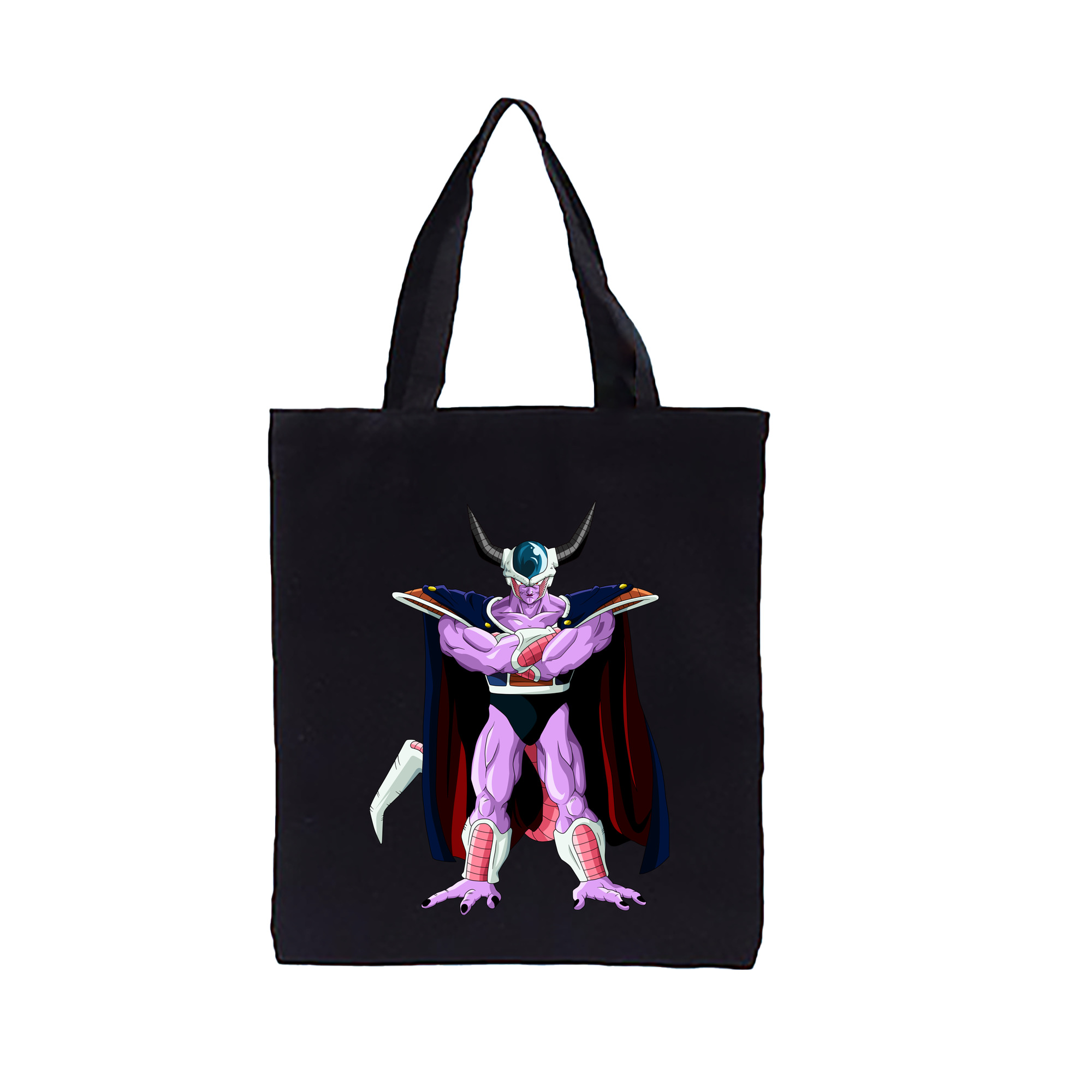 （画像用） ドラゴンボール コルド大王 DRAGON BALL King Cold 縦型キャンバス生地手提げバッグ　トートバッグ