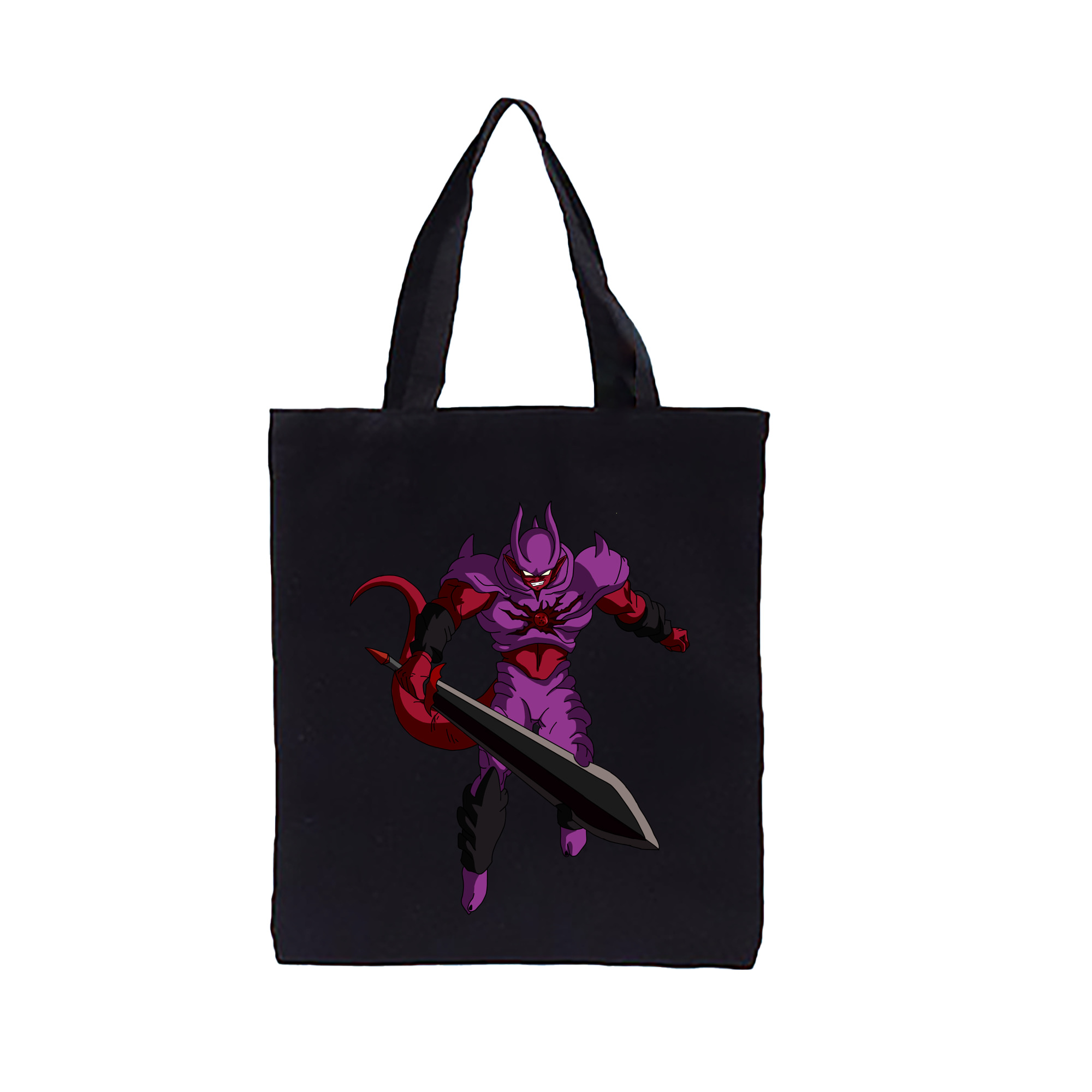 （画像用） ドラゴンボール ジャネンバ DRAGON BALL Janemba 縦型キャンバス生地手提げバッグ　トートバッグ