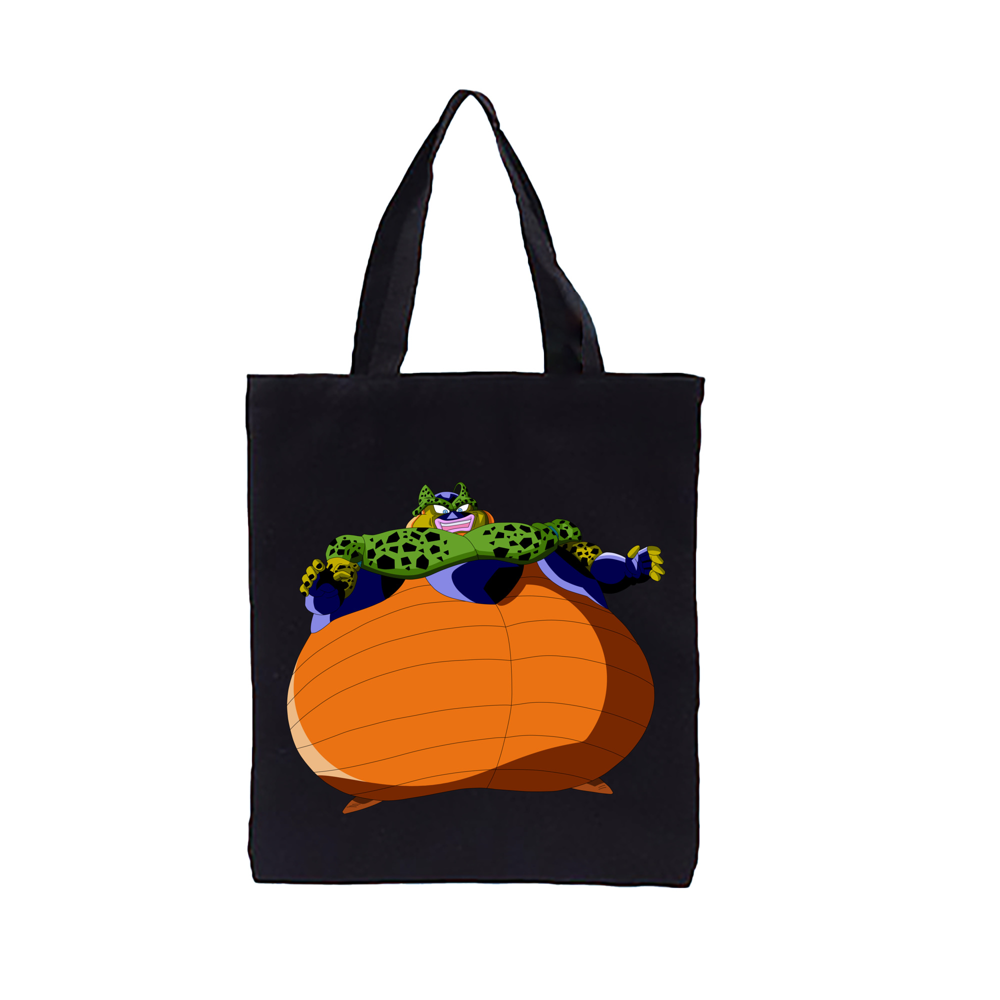 （画像用） ドラゴンボール セル DRAGON BALL Cell 縦型キャンバス生地手提げバッグ　トートバッグ