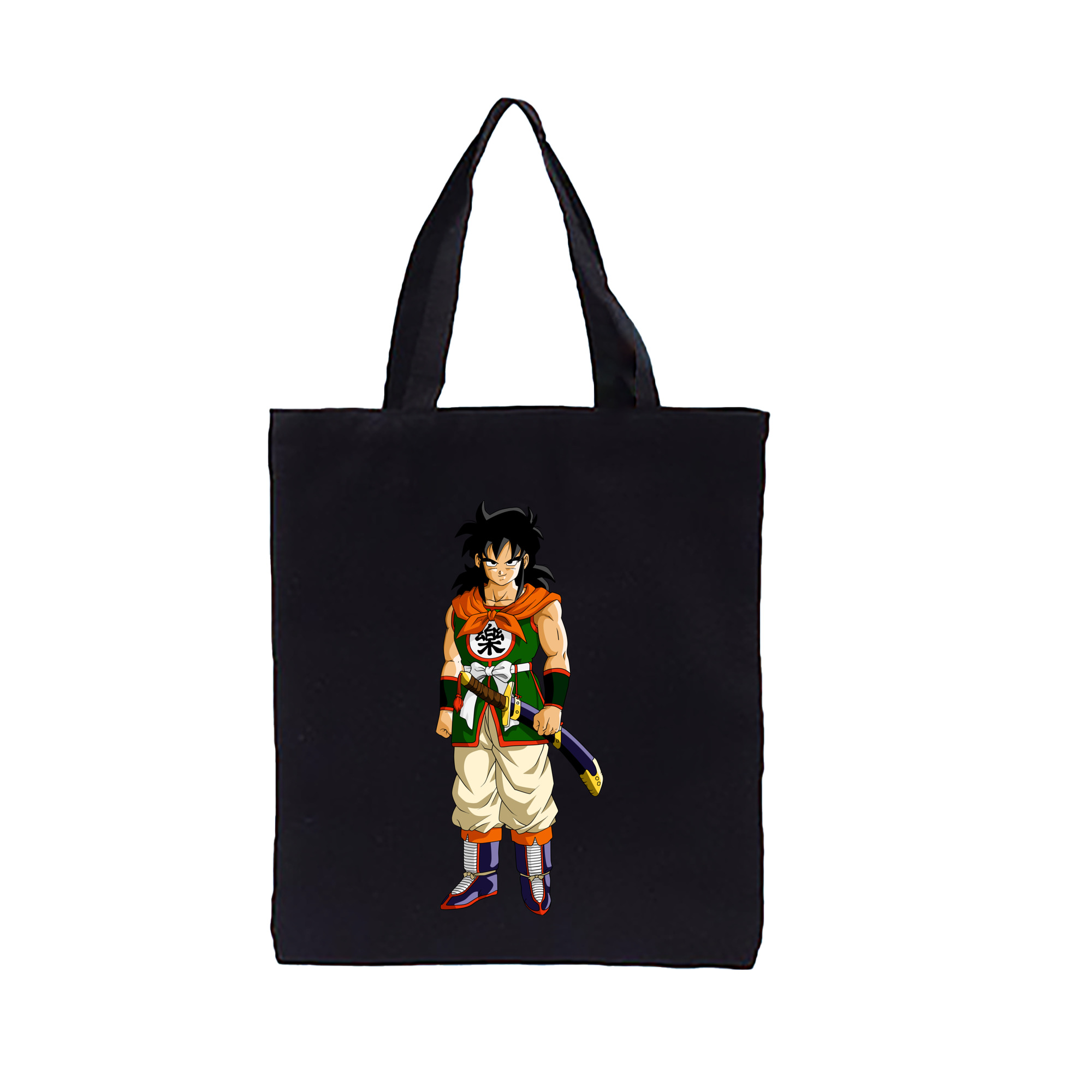 （画像用） ドラゴンボール ヤムチャ DRAGON BALL Yamcha 縦型キャンバス生地手提げバッグ　トートバッグ