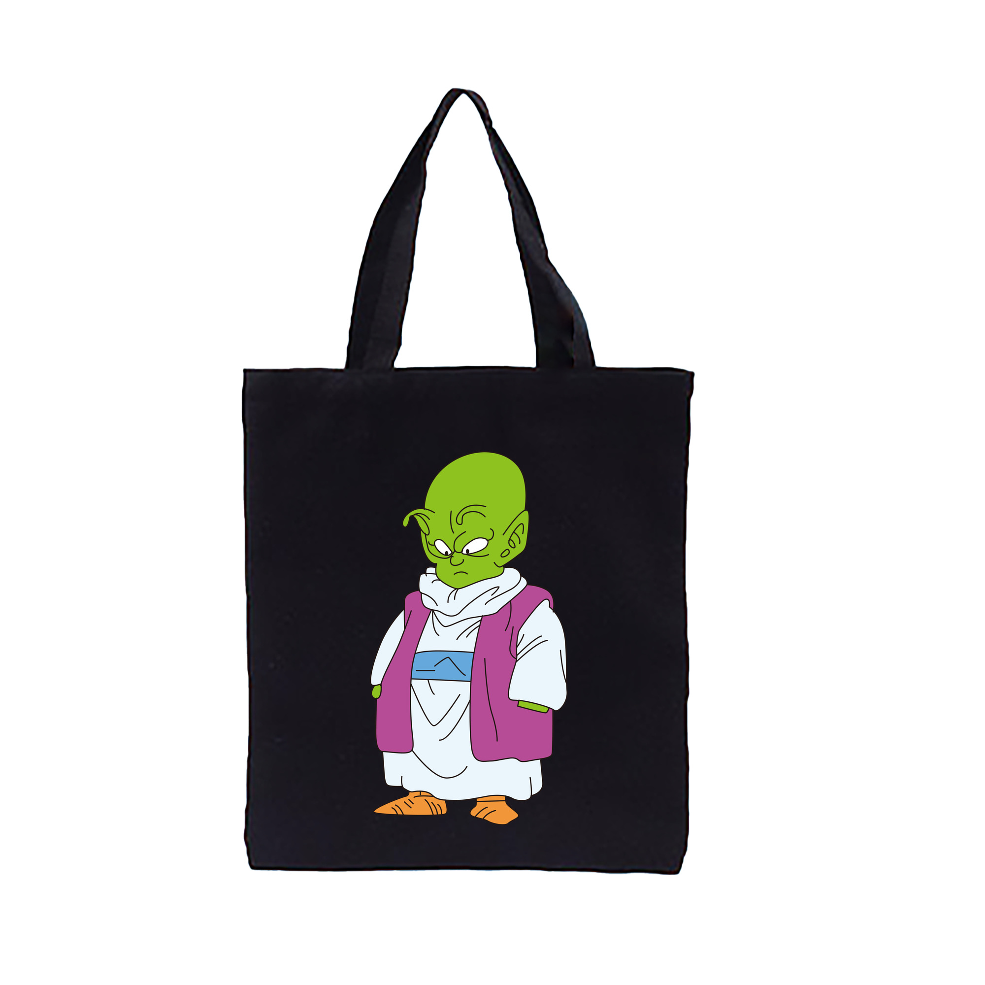 （画像用） ドラゴンボール ピッコロ DRAGON BALL Piccolo 縦型キャンバス生地手提げバッグ　トートバッグ