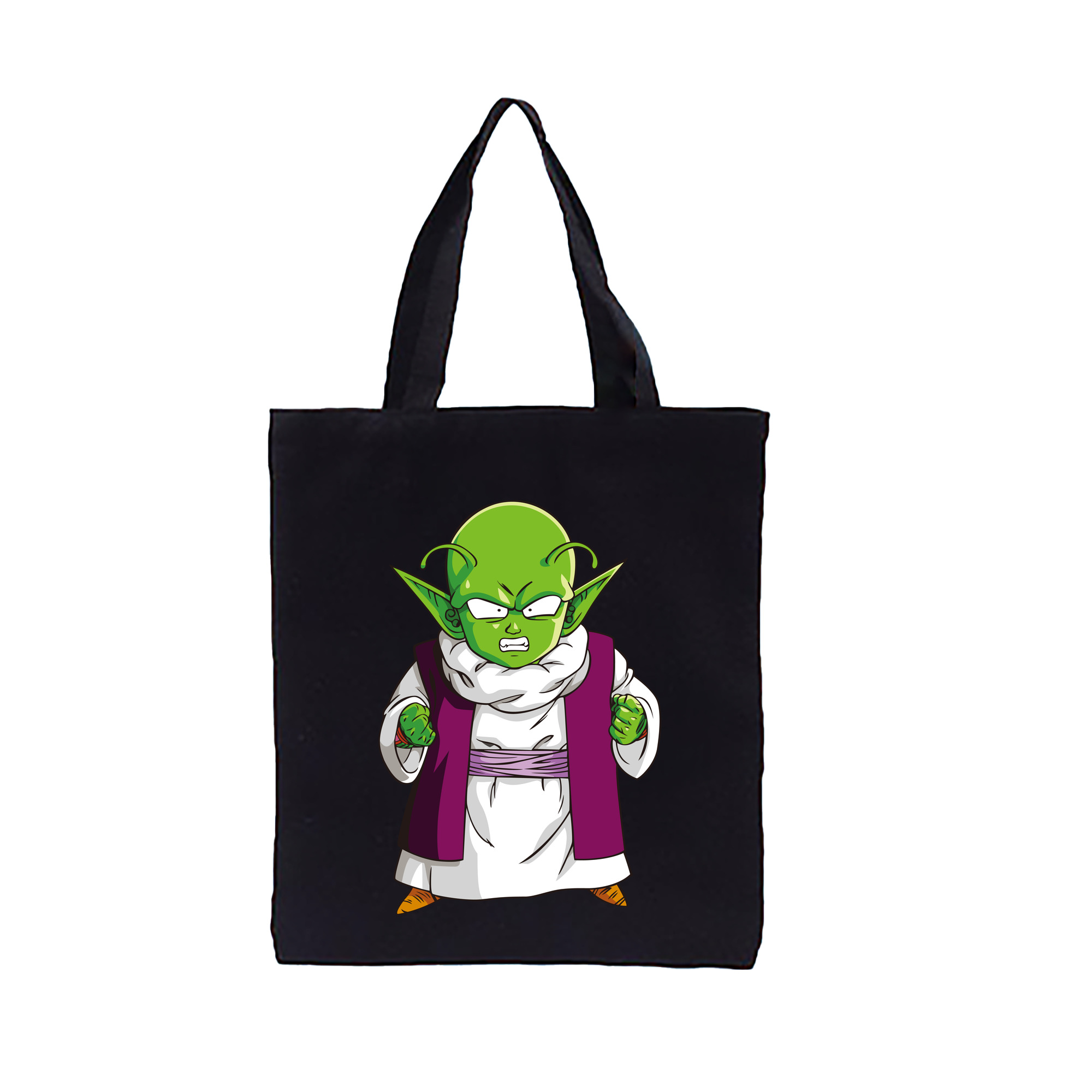 （画像用） ドラゴンボール ピッコロ DRAGON BALL Piccolo 縦型キャンバス生地手提げバッグ　トートバッグ