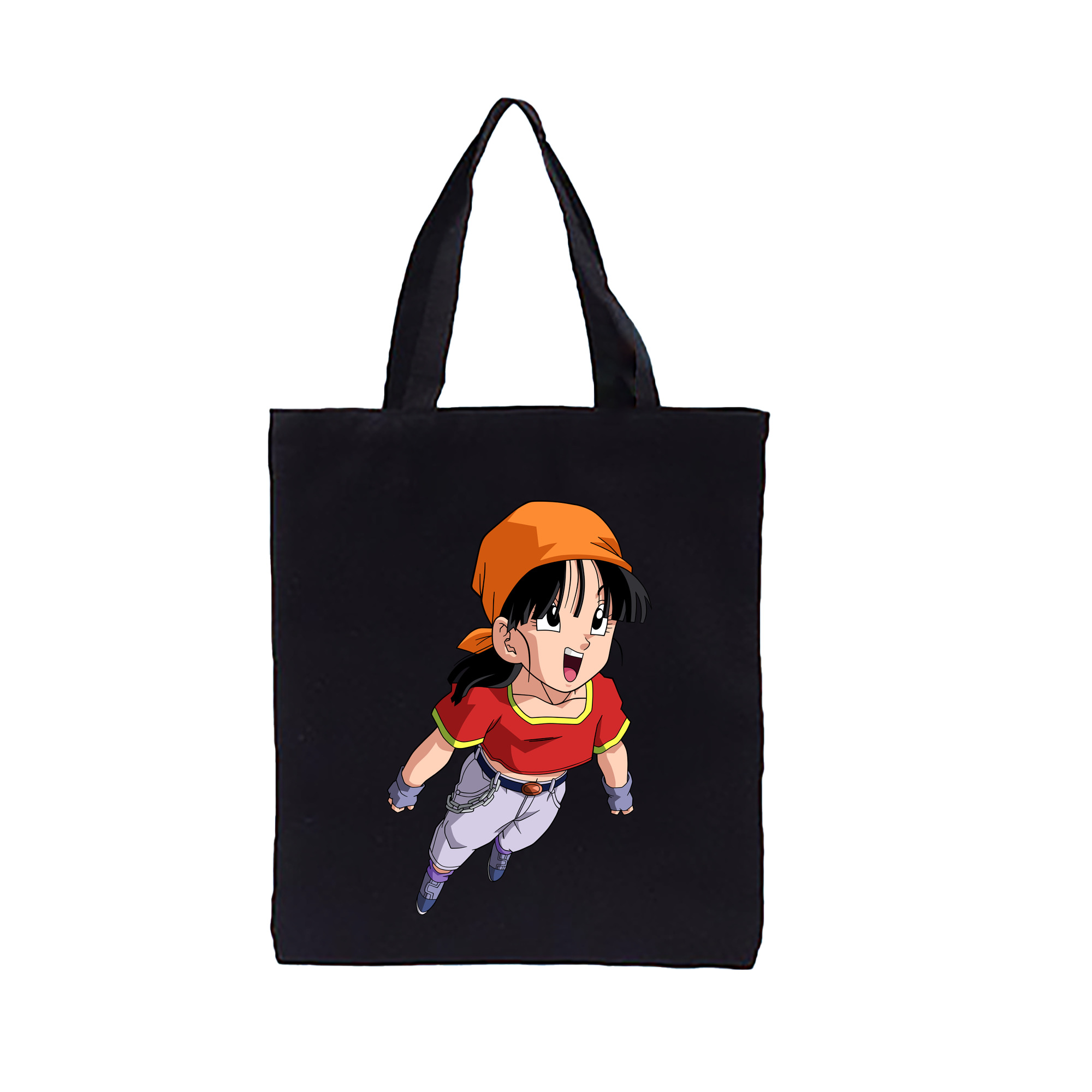（画像用） ドラゴンボール パン DRAGON BALL Pan 縦型キャンバス生地手提げバッグ　トートバッグ