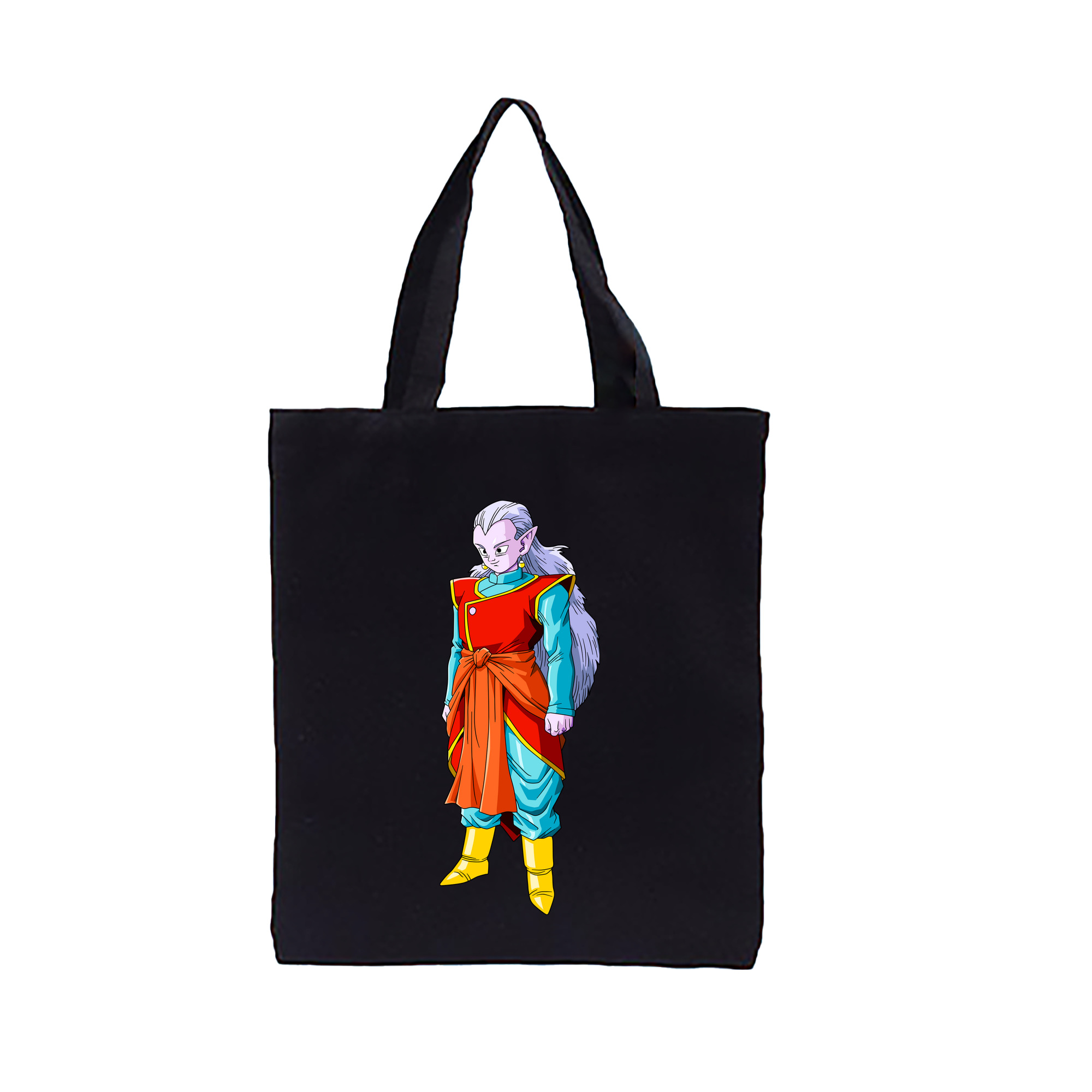 （画像用） ドラゴンボール DRAGON BALL 縦型キャンバス生地手提げバッグ　トートバッグ
