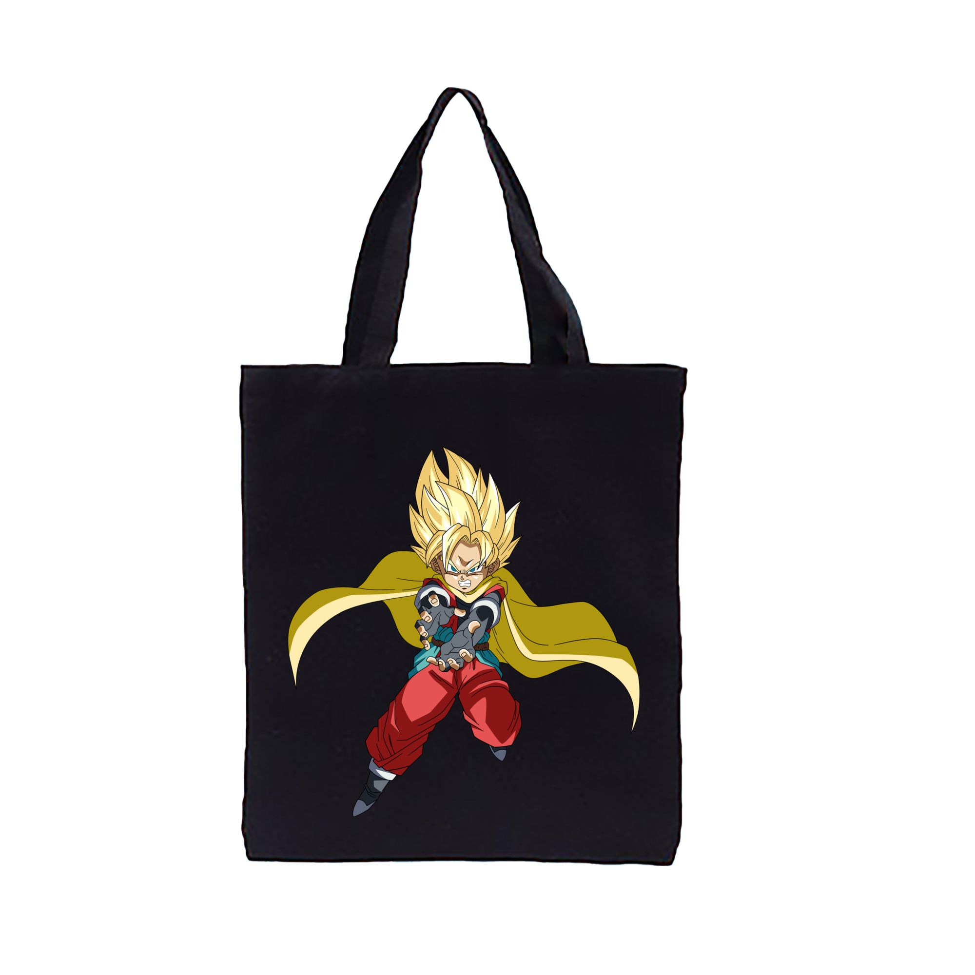（画像用） ドラゴンボール DRAGON BALL 縦型キャンバス生地手提げバッグ　トートバッグ