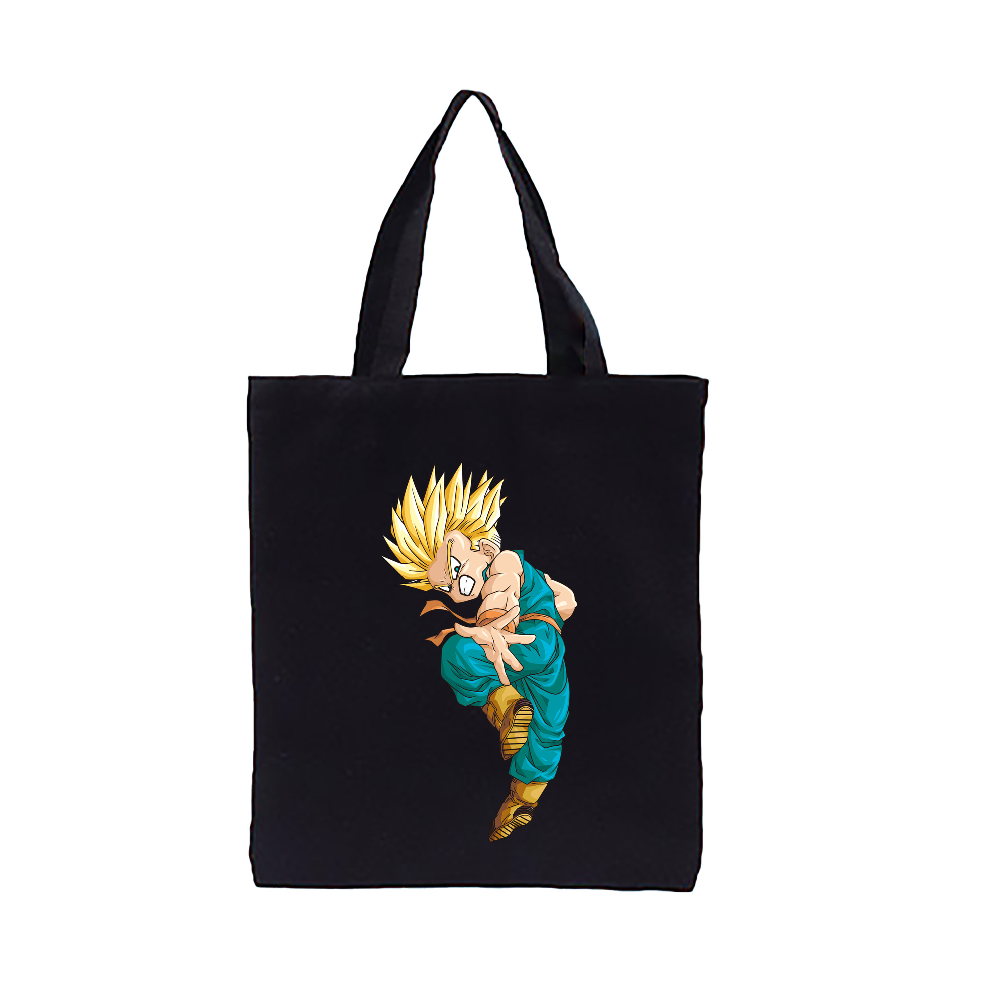 （画像用） ドラゴンボール DRAGON BALL 縦型キャンバス生地手提げバッグ　トートバッグ