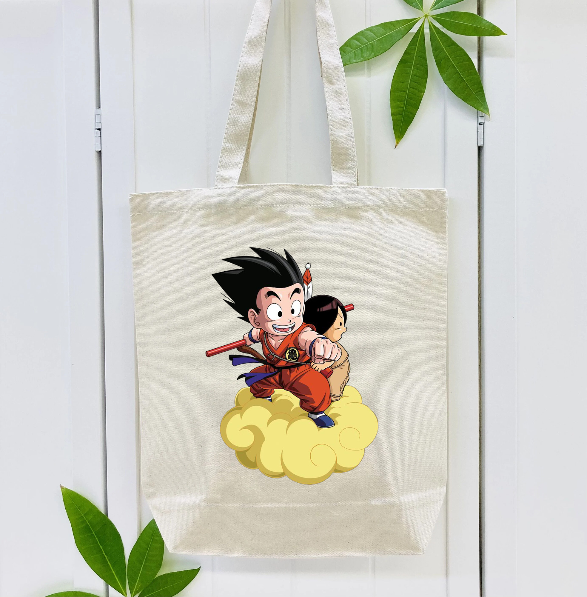 ドラゴンボール 孫悟空（そん ごくう）Son Goku カカロット DRAGON BALL Kakarotto 縦型キャンバス生地手提げバッグ　トートバッグ