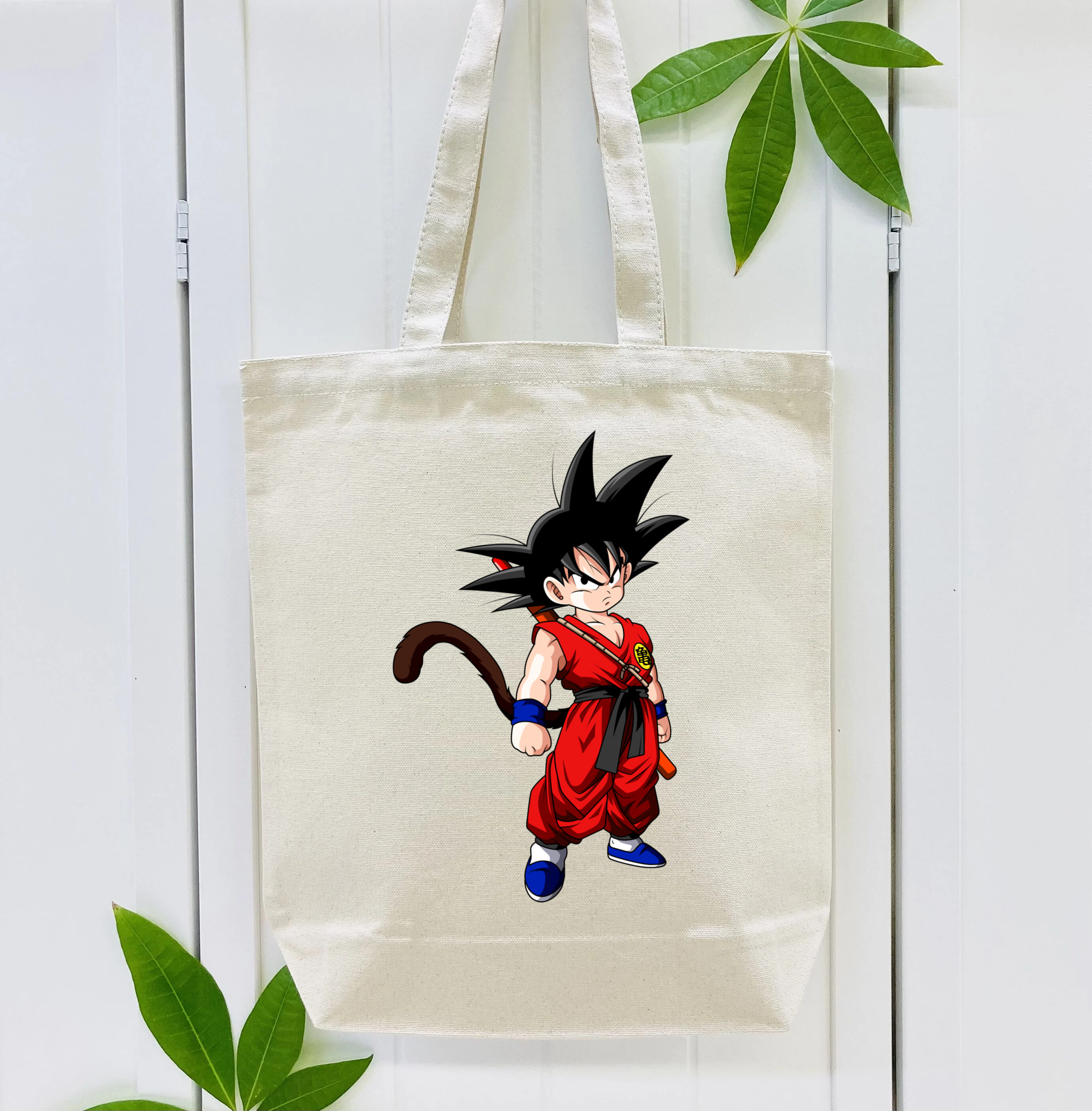 ドラゴンボール 孫悟空（そん ごくう）Son Goku カカロット DRAGON BALL Kakarotto 縦型キャンバス生地手提げバッグ　トートバッグ