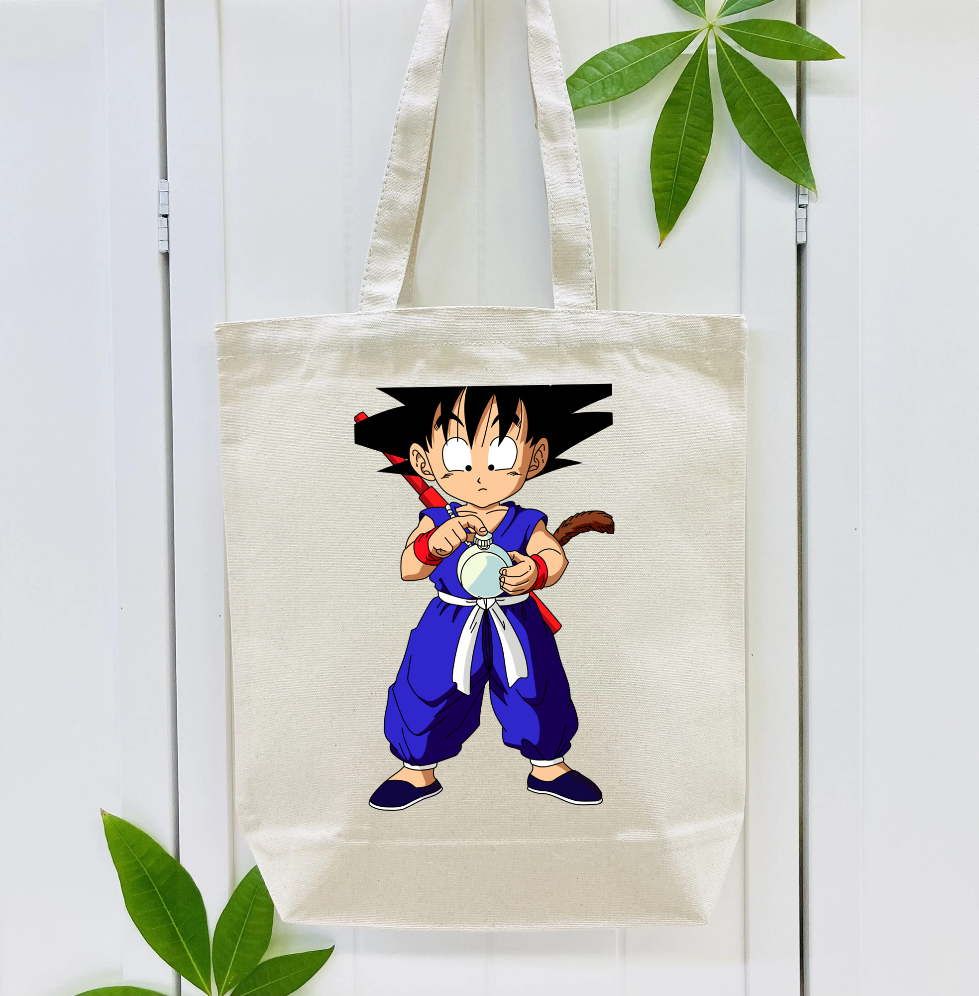 ドラゴンボール 孫悟空（そん ごくう）Son Goku カカロット DRAGON BALL Kakarotto 縦型キャンバス生地手提げバッグ　トートバッグ