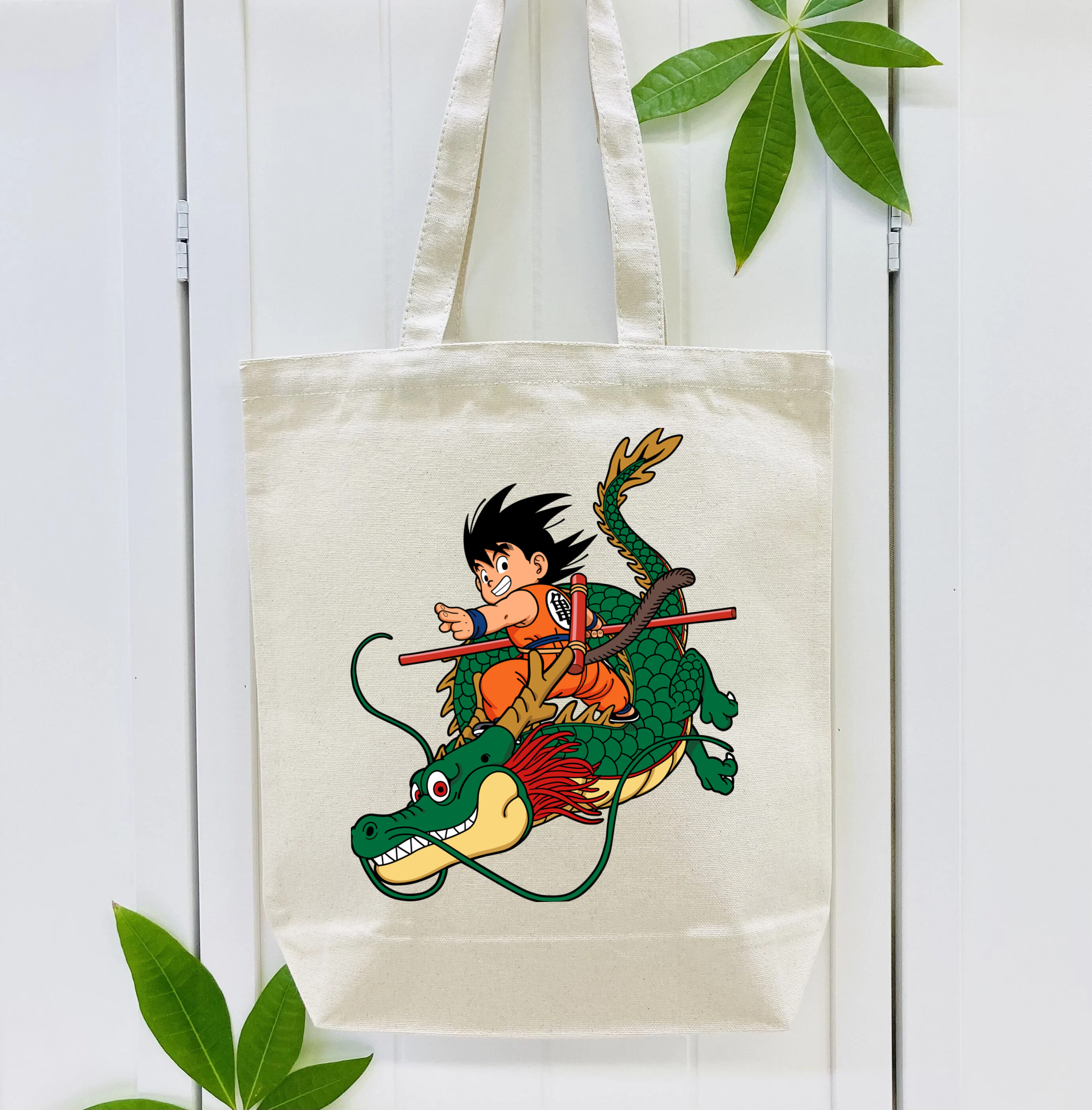 ドラゴンボール 孫悟空（そん ごくう）Son Goku カカロット DRAGON BALL Kakarotto 縦型キャンバス生地手提げバッグ　トートバッグ