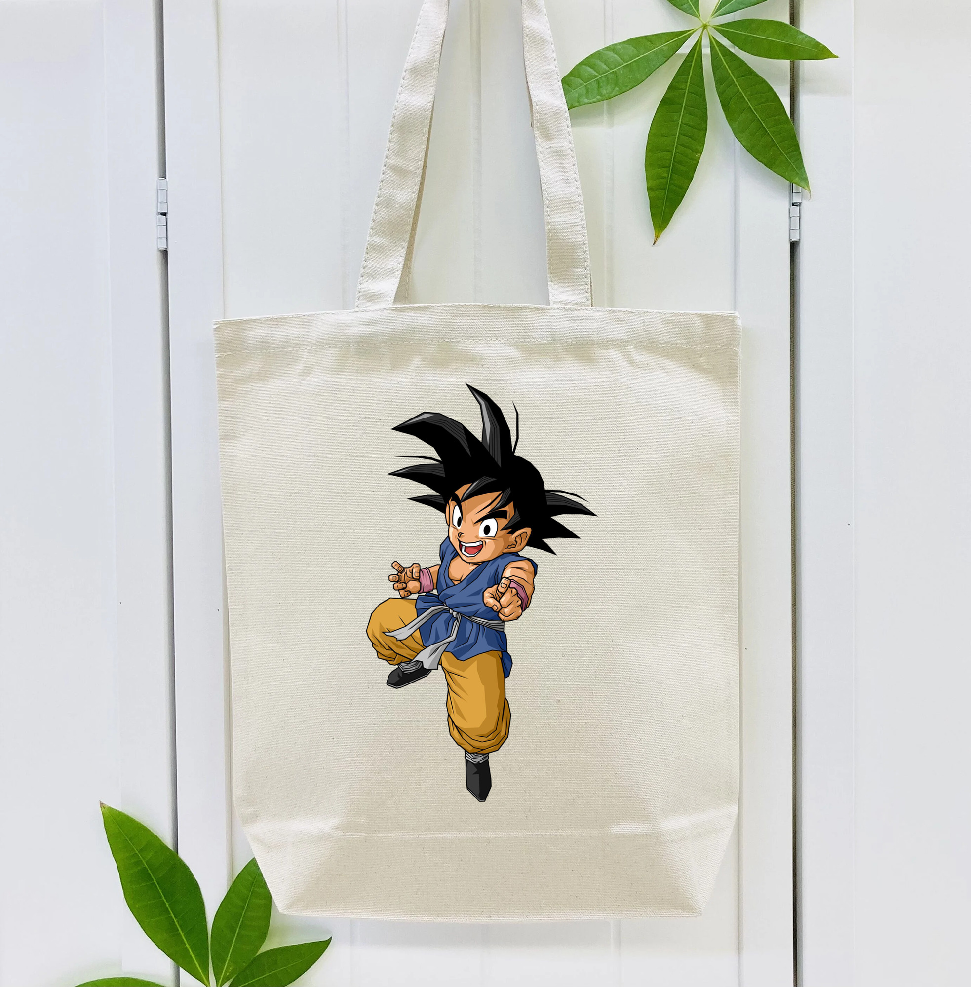 ドラゴンボール 孫悟空（そん ごくう）Son Goku カカロット DRAGON BALL Kakarotto 縦型キャンバス生地手提げバッグ　トートバッグ